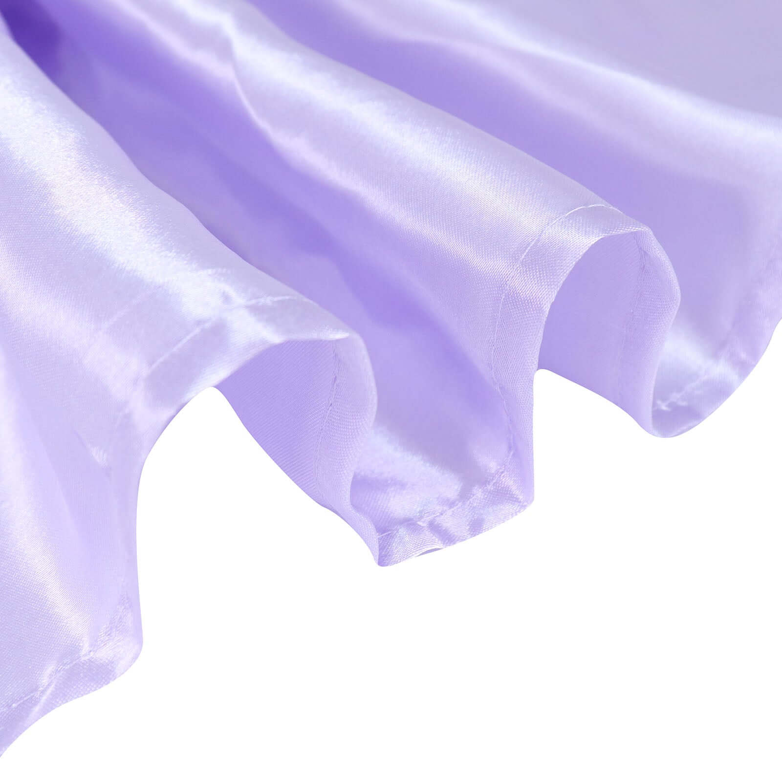 Satin Rectangular 60x102 Tablecloth Lavender Lilac - Smooth and Lustrous Table Cover