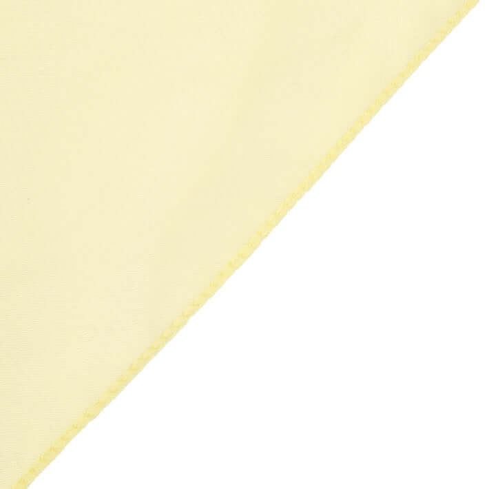 18ft Yellow Sheer Organza Wedding Arch Drapery Fabric, Window Scarf Valance