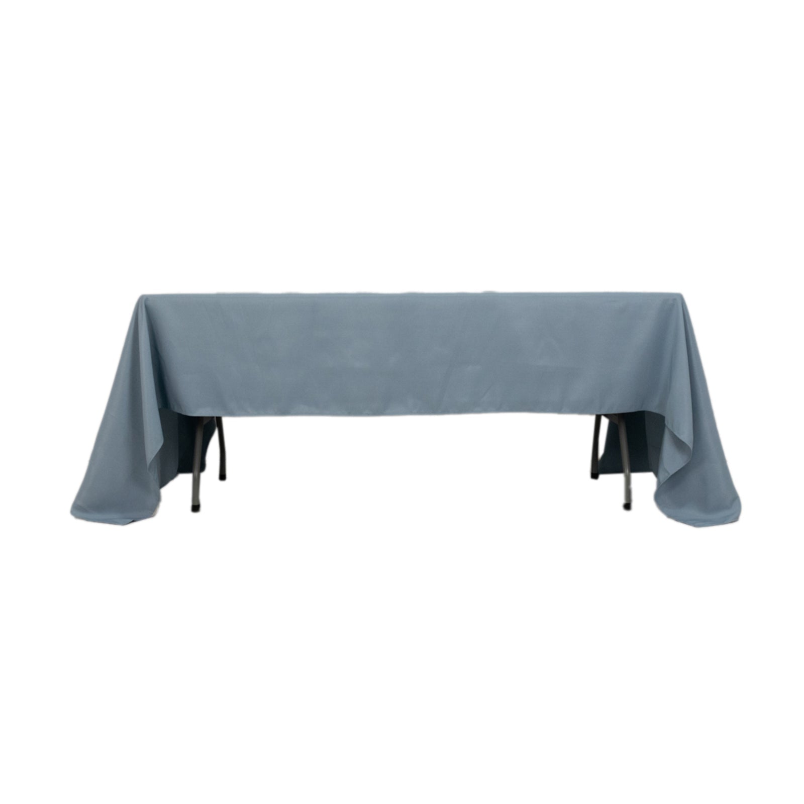 Premium Polyester 60x126 Rectangle Tablecloth Dusty Blue - Stain-Resistant 220GSM Finish Table Cover