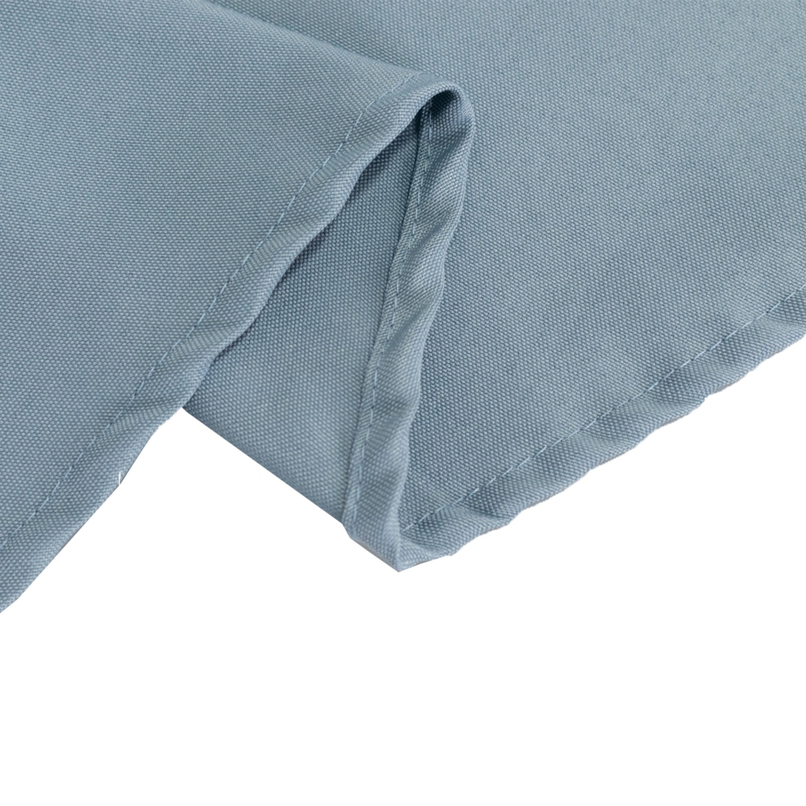 Premium Polyester 108 Round Tablecloth Dusty Blue - Wrinkle-Resistant 220GSM Table Cover