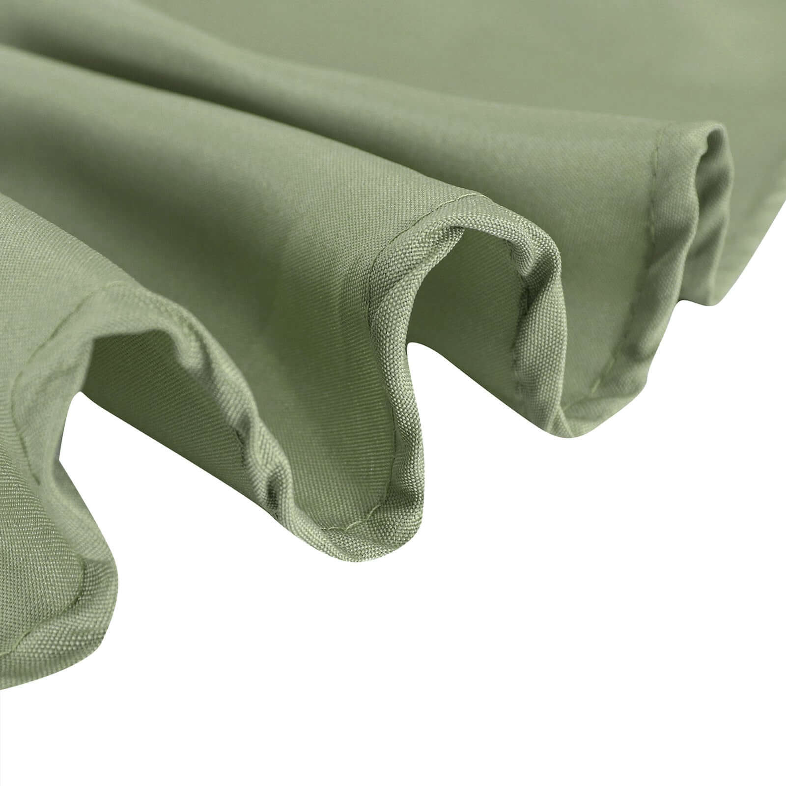 Polyester Square 90x90 Tablecloth Dusty Sage Green - Wrinkle-Resistant & Durable Table Cover