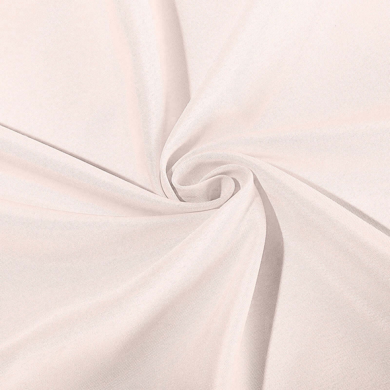 Fitted Polyester 72x30 Rectangle Tablecloth Blush - Durable Table Cover