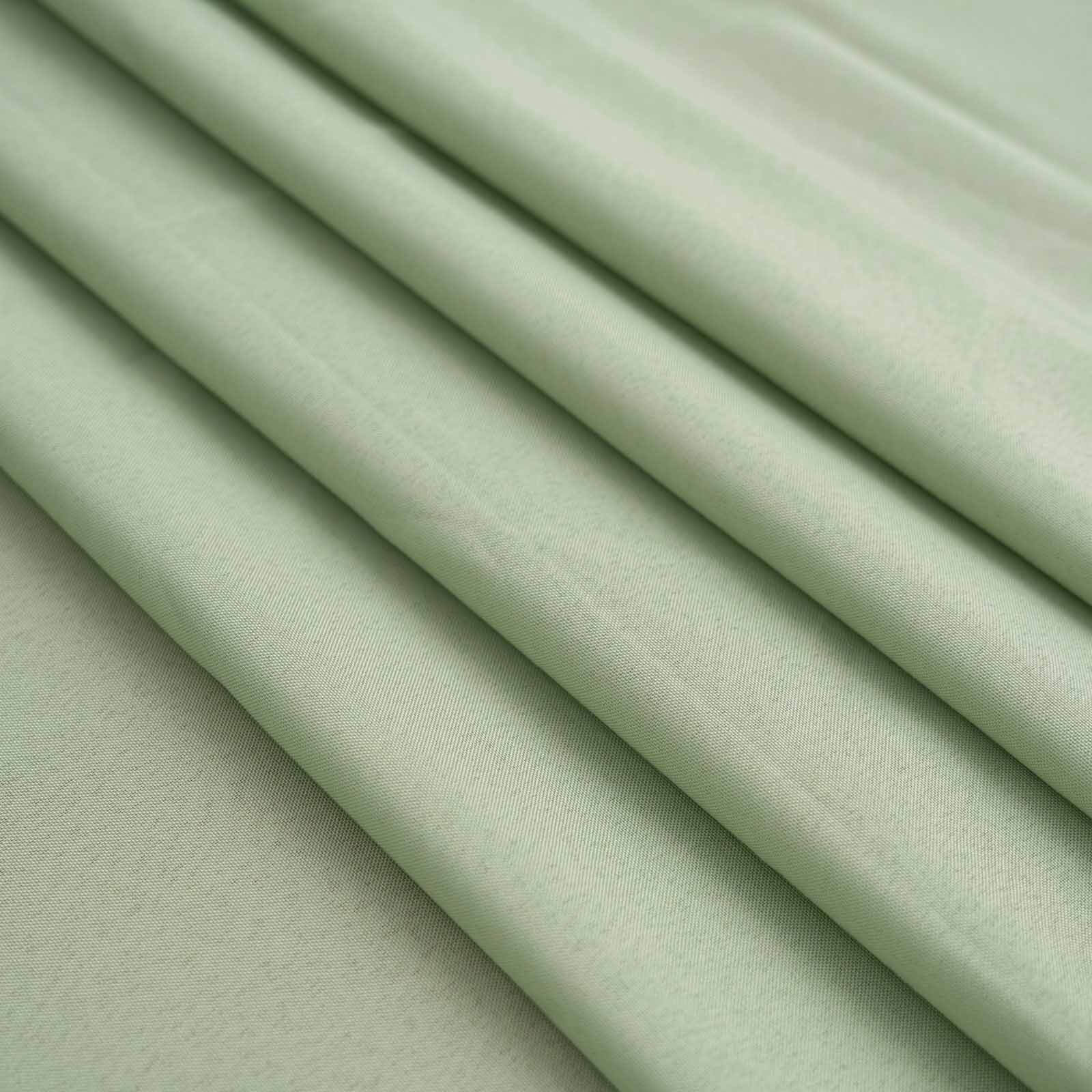 Polyester 120 Round Tablecloth Sage Green - Seamless Wrinkle-Resistant Table Cover