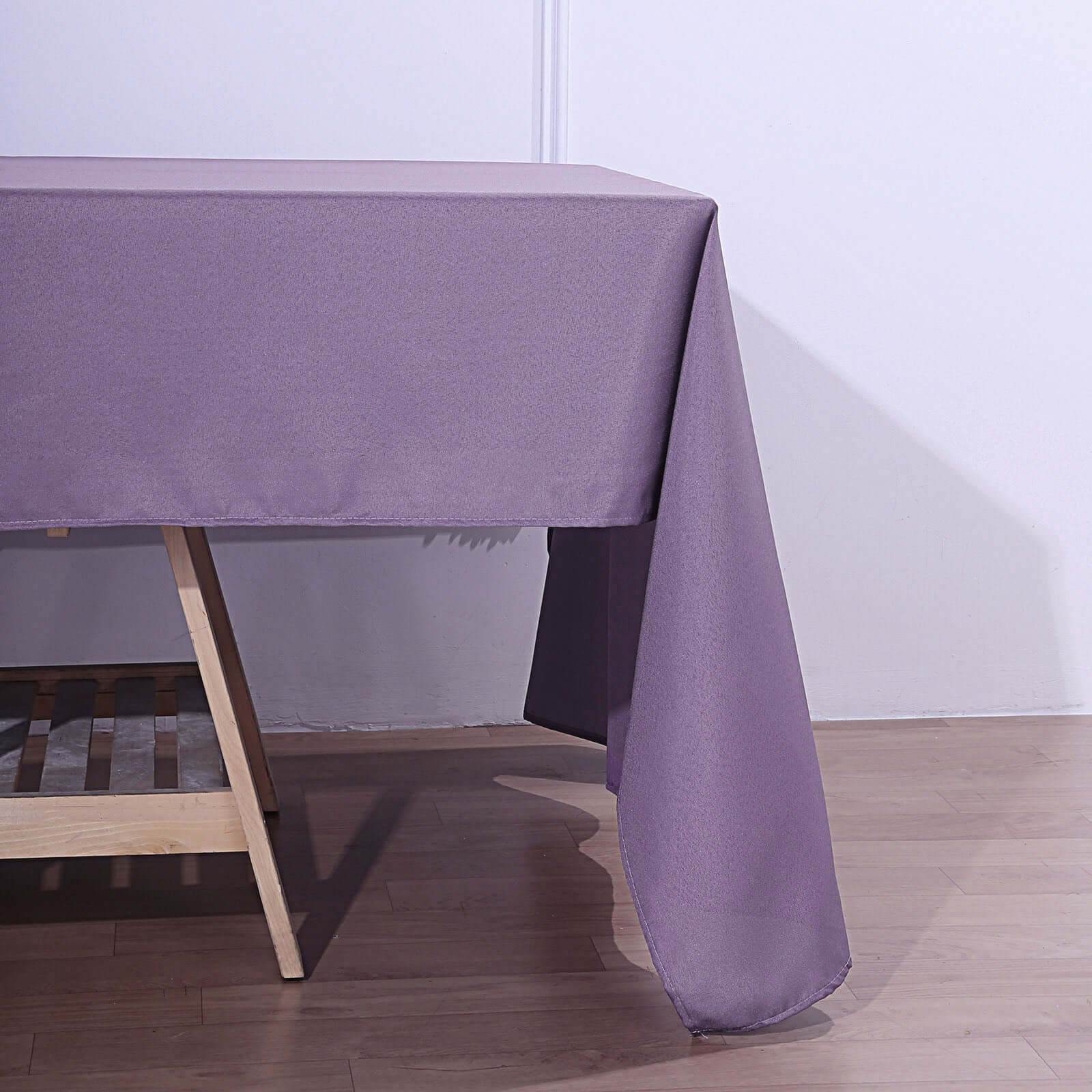 Polyester 72x120 Rectangle Tablecloth Violet Amethyst - Durable and Stylish Table Cover