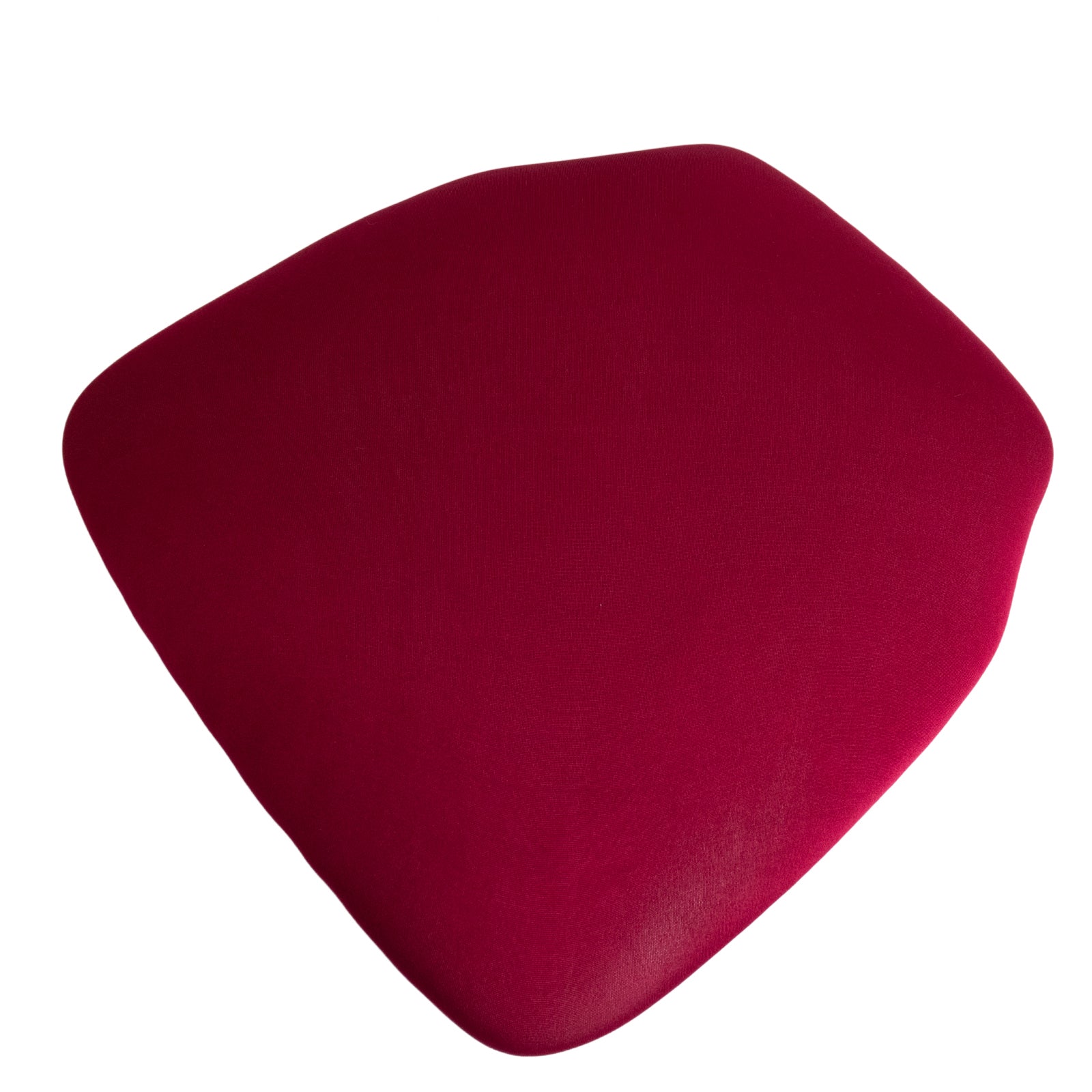 5 Pack Spandex Seat Pad Slipcovers for Chiavari Chairs Burgundy - Washable Stretch Fitted Design for Dining Chairs