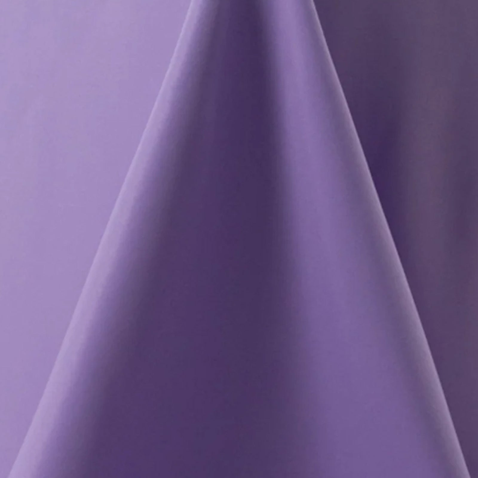 Premium Polyester 90 Round Tablecloth Lavender Lilac - Stain and Wrinkle-Resistant Design with 220GSM Thickness Table Cover