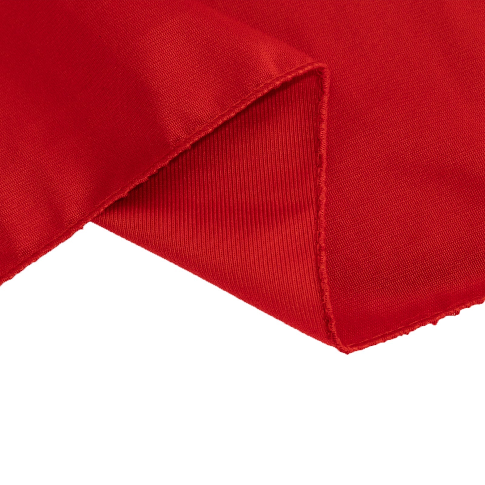 Premium Scuba Polyester 36x72 Wide Table Runner Red - Wrinkle-Free Trade Show Table Linen