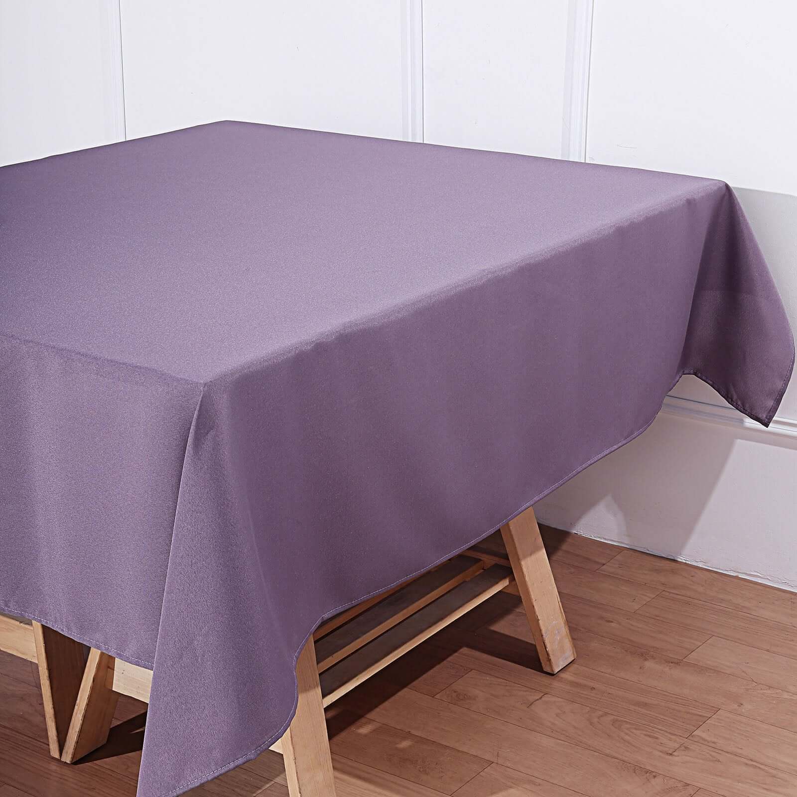 Polyester Square 70x70 Tablecloth Violet Amethyst - Wrinkle-Resistant & Durable Table Cover