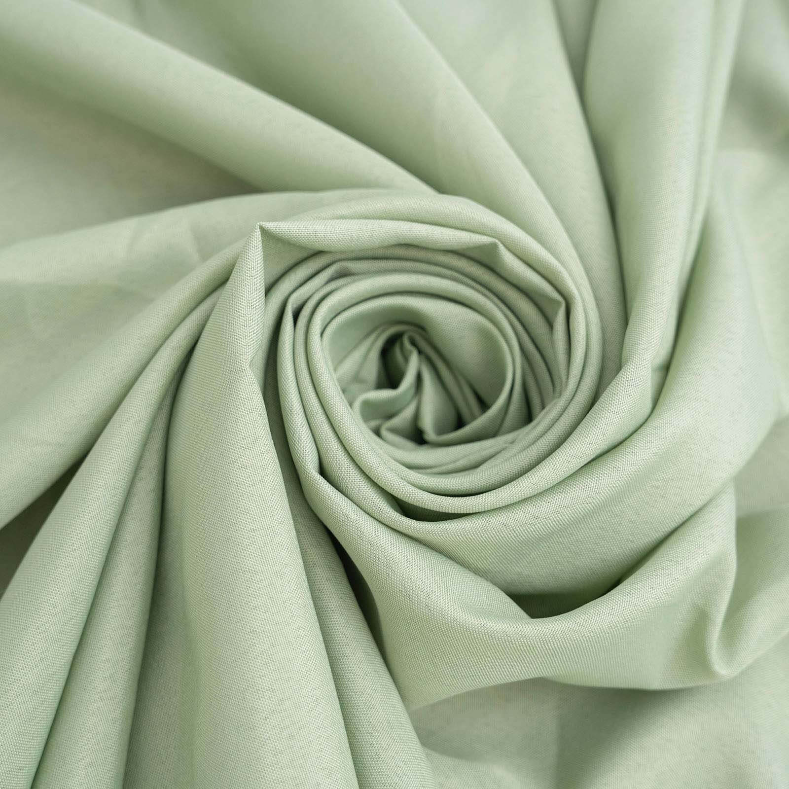 Polyester 90x90 Table Overlay Square Tablecloth Sage Green - Wrinkle-Resistant & Durable Table Cover