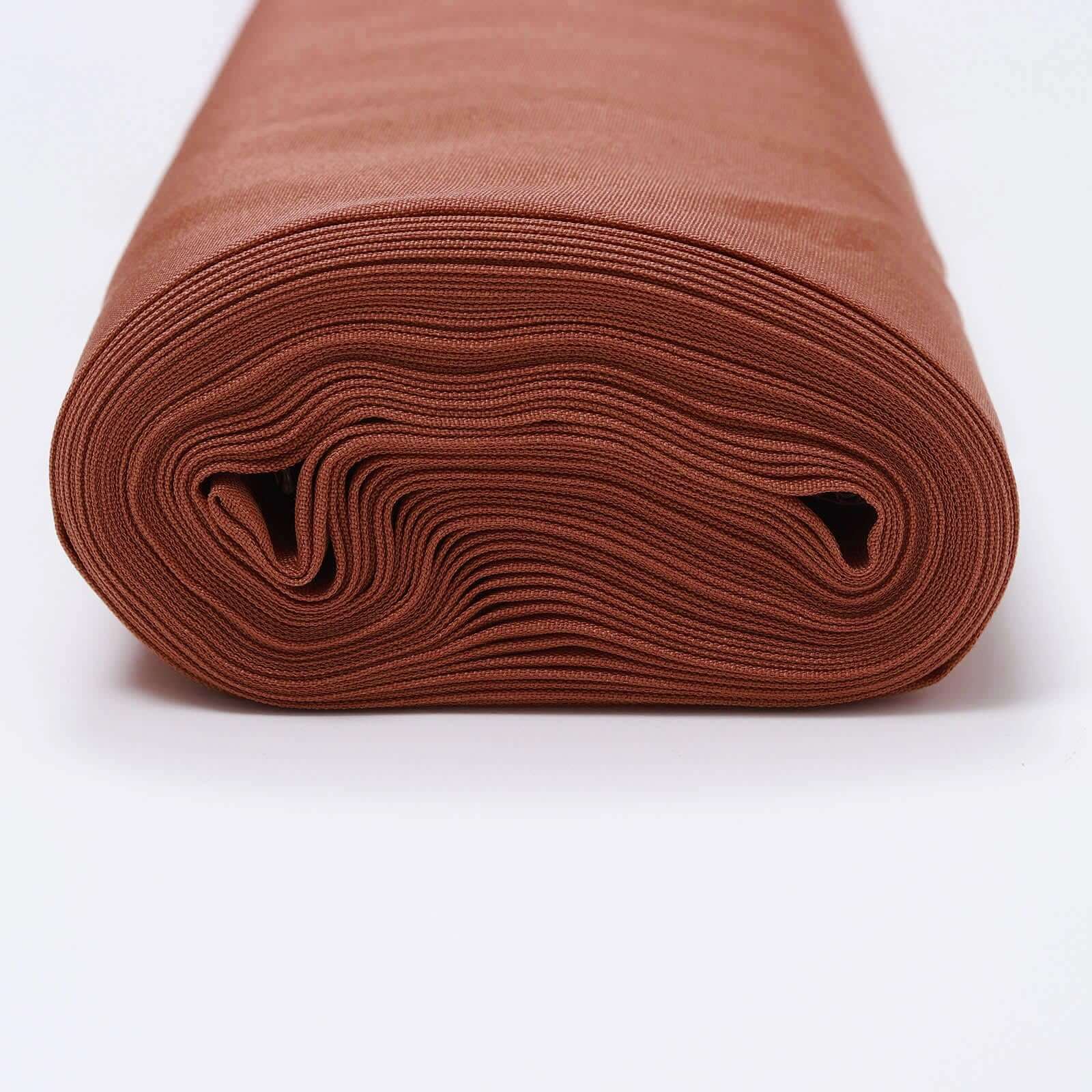 54x10 Yards Terracotta (Rust) Polyester Fabric Bolt DIY Craft Fabric Roll