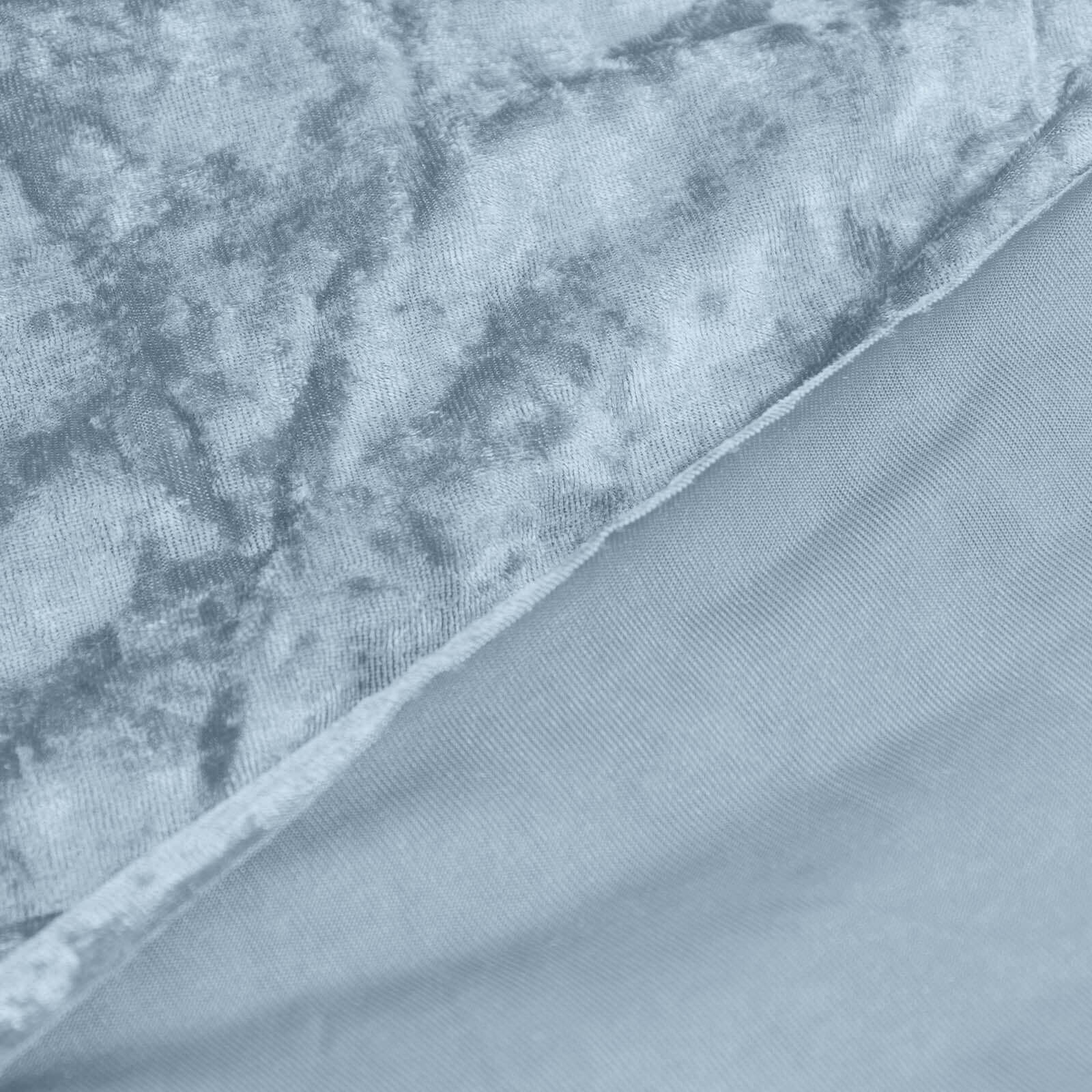 65x5 Yards Dusty Blue Soft Velvet Fabric Bolt, DIY Craft Fabric Roll