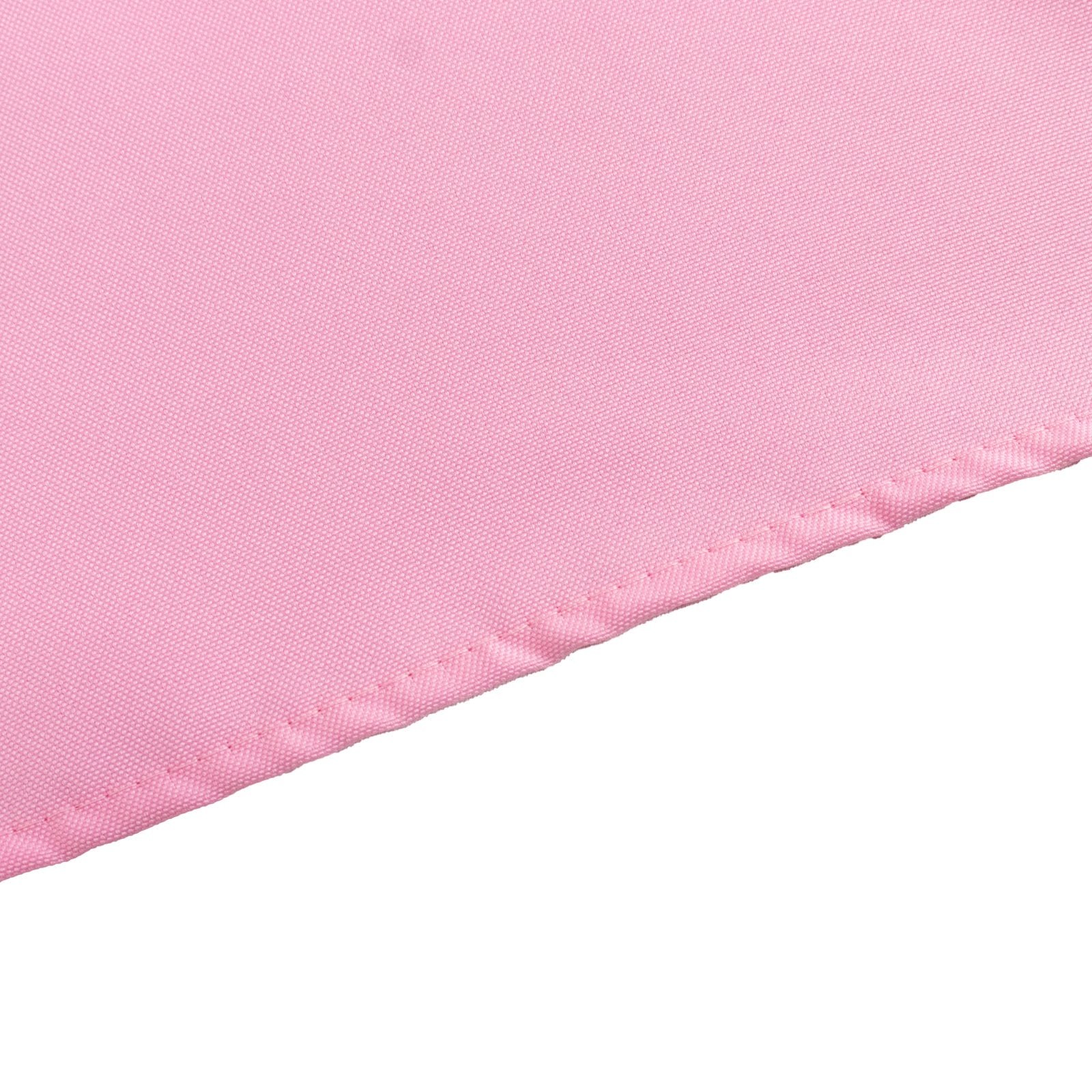 Premium Polyester Square Tablecloth 70x70 Pink 220GSM Wrinkle-Resistant Table Cover