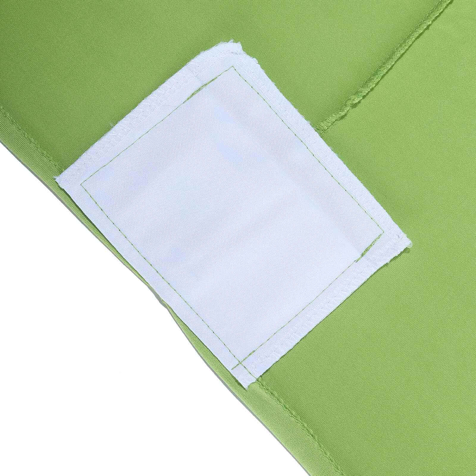 Stretch Spandex 6ft Rectangle Tablecloth Apple Green - Durable Form-Fitting Table Cover
