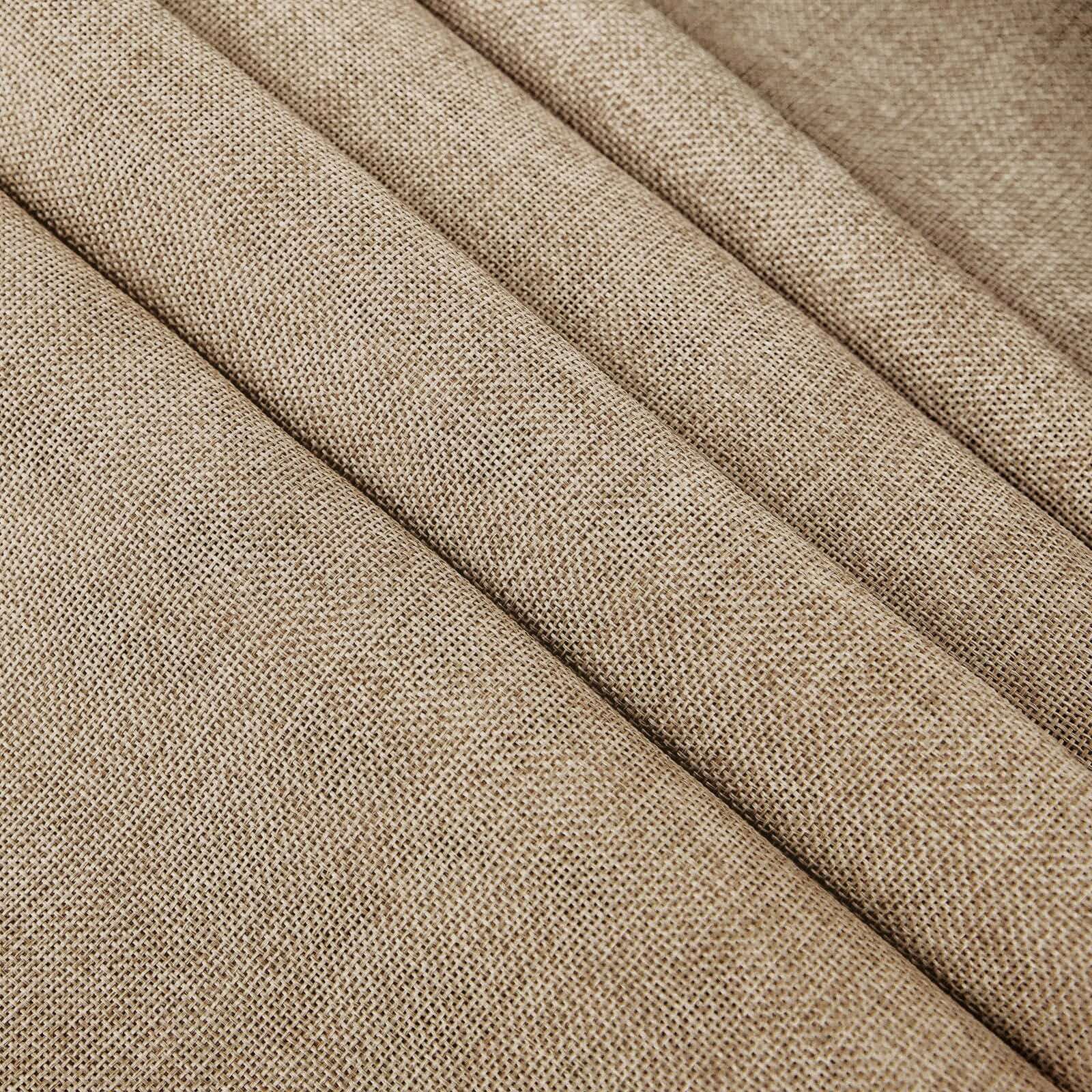 54x10 Yards Natural faux Burlap Fabric Roll, Jute Linen DIY Fabric Bolt