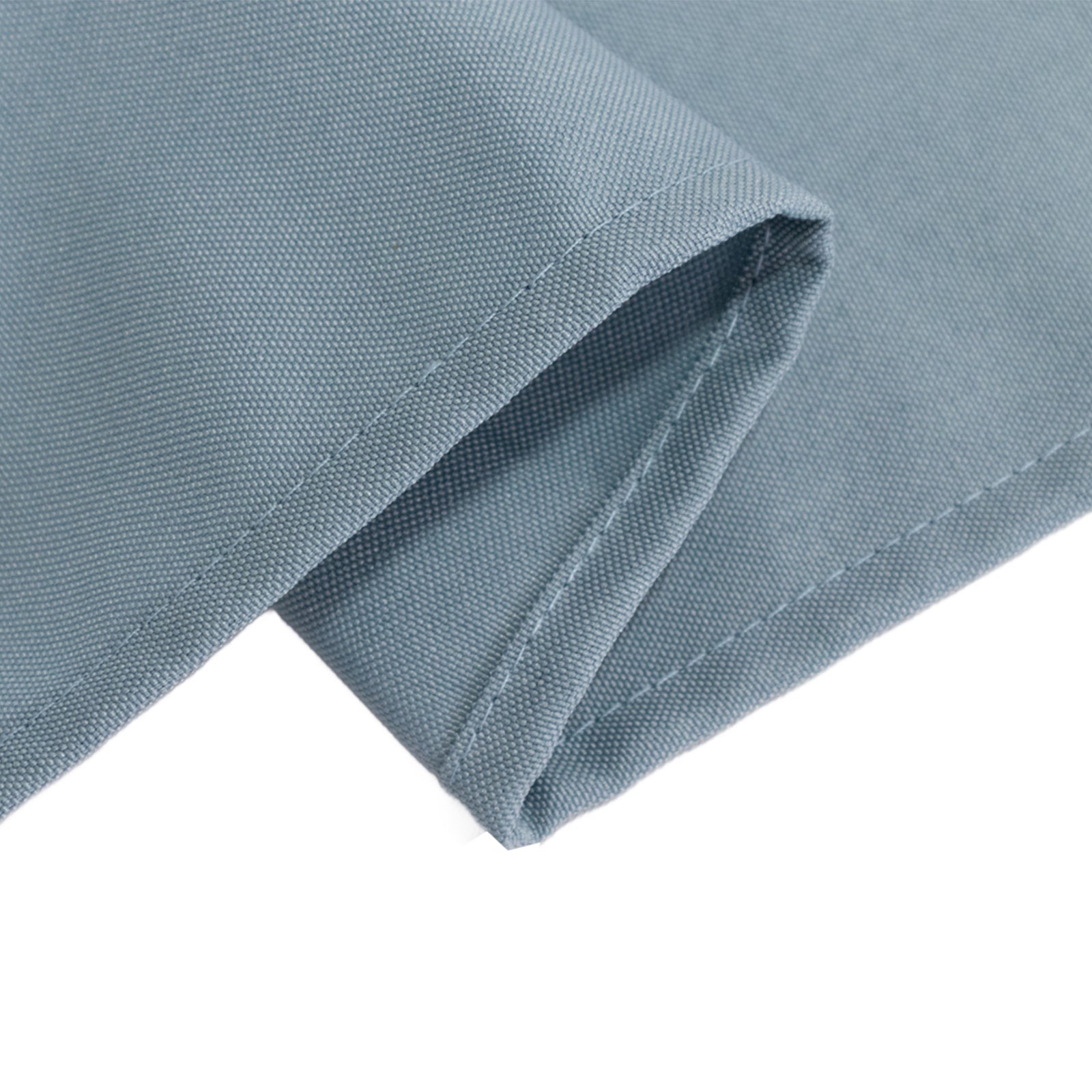 Premium Polyester Square Tablecloth 70x70 Dusty Blue 220GSM Wrinkle-Resistant Table Cover