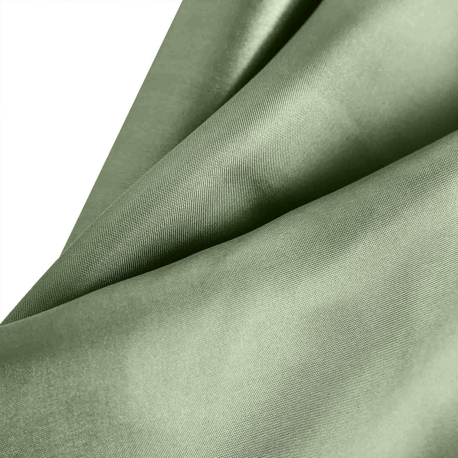 12x10yd Dusty Sage Green Satin Fabric Bolt, DIY Craft Wholesale Fabric