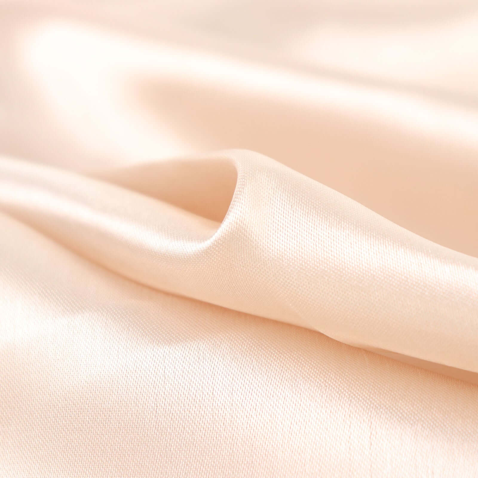 10 Yards x 54 Beige Satin Fabric Bolt