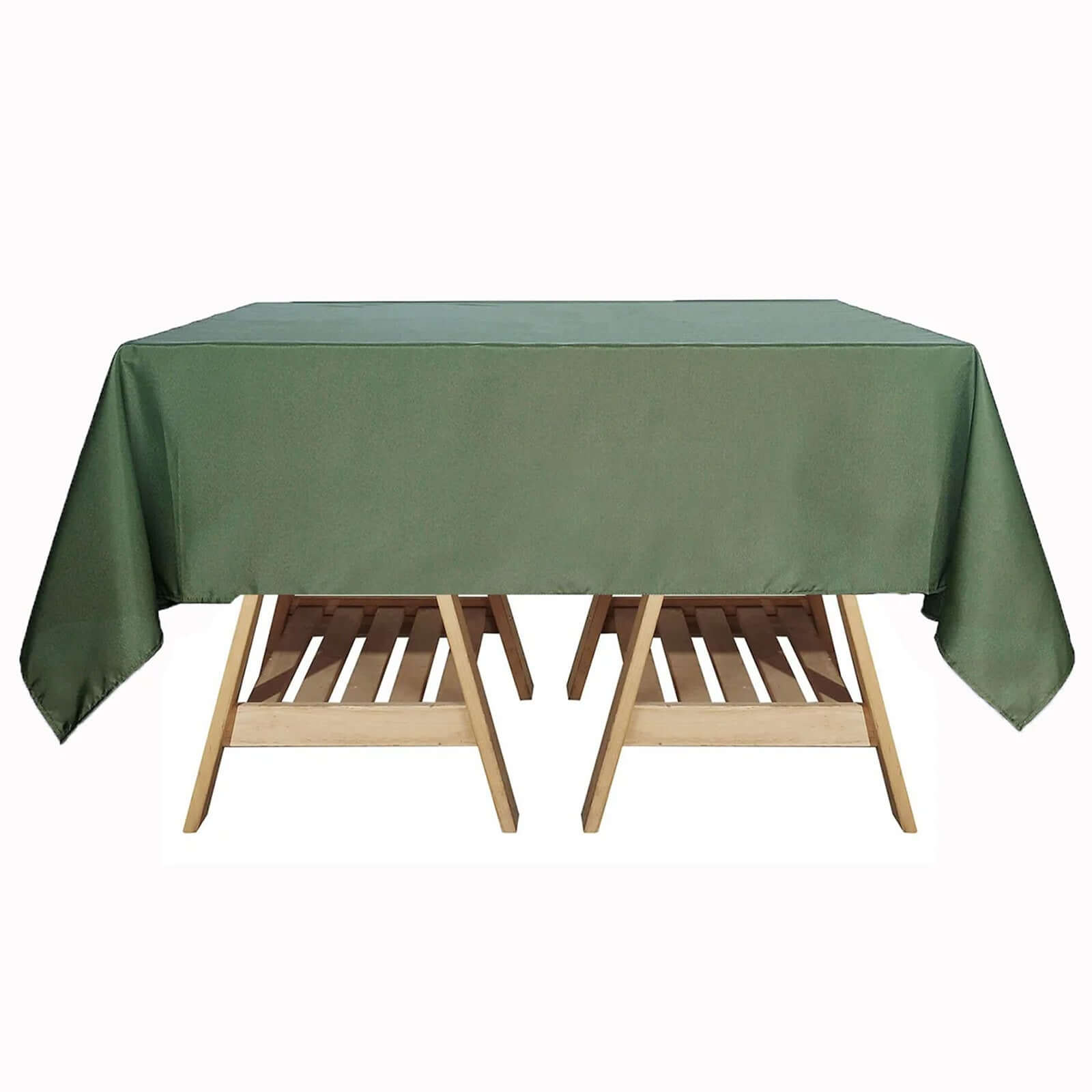 Polyester Square 70x70 Tablecloth Olive Green - Wrinkle-Resistant & Durable Table Cover
