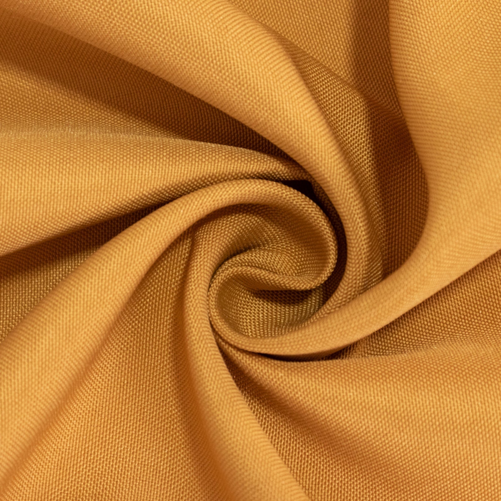 Premium Polyester 54x54 Table Overlay Square Tablecloth Gold - Stain and Wrinkle-Resistant 220GSM Finish for Weddings & Events