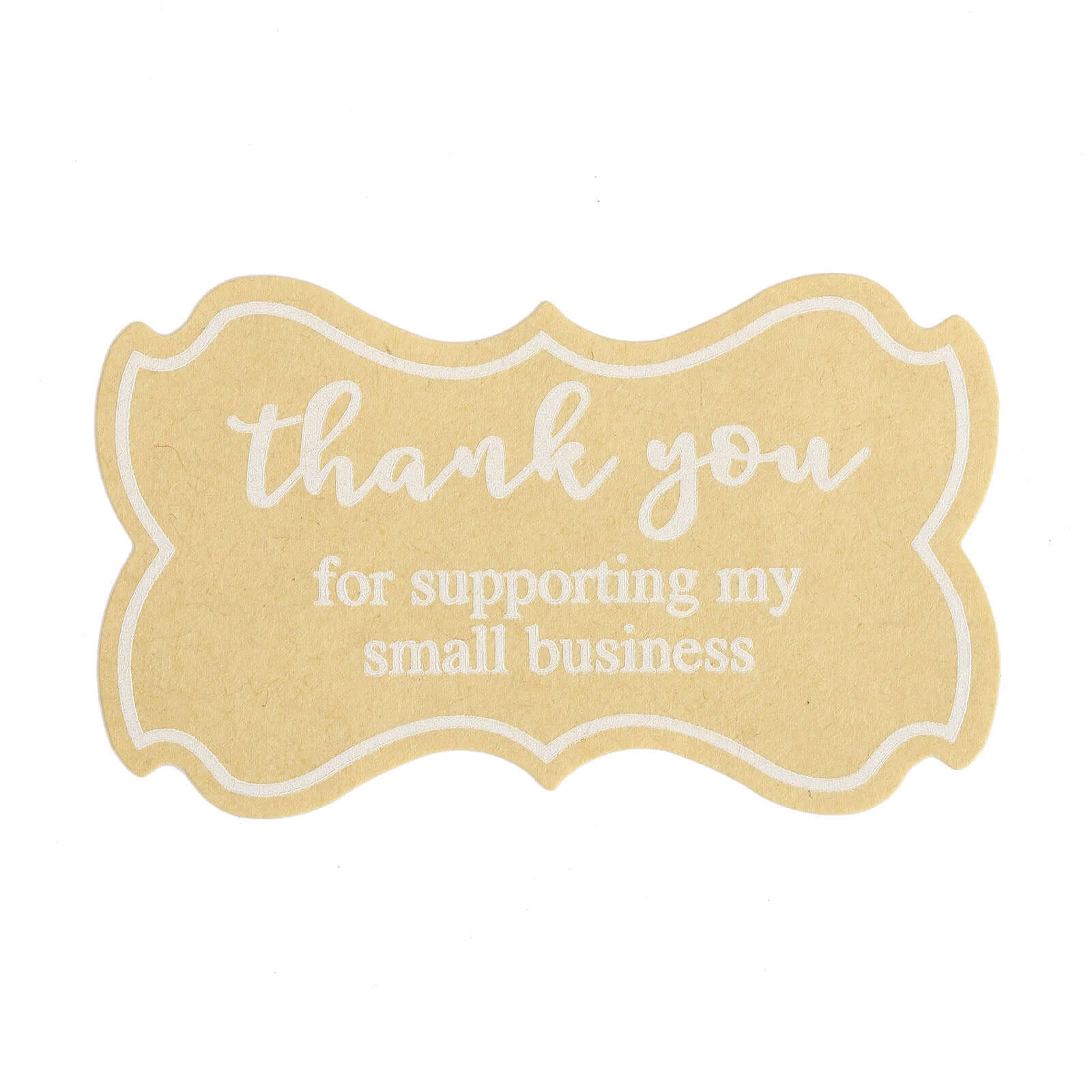 500Pcs 1.5 Thank You for Supporting My Small Business Stickers Roll, Labels for DIY Envelope Seals