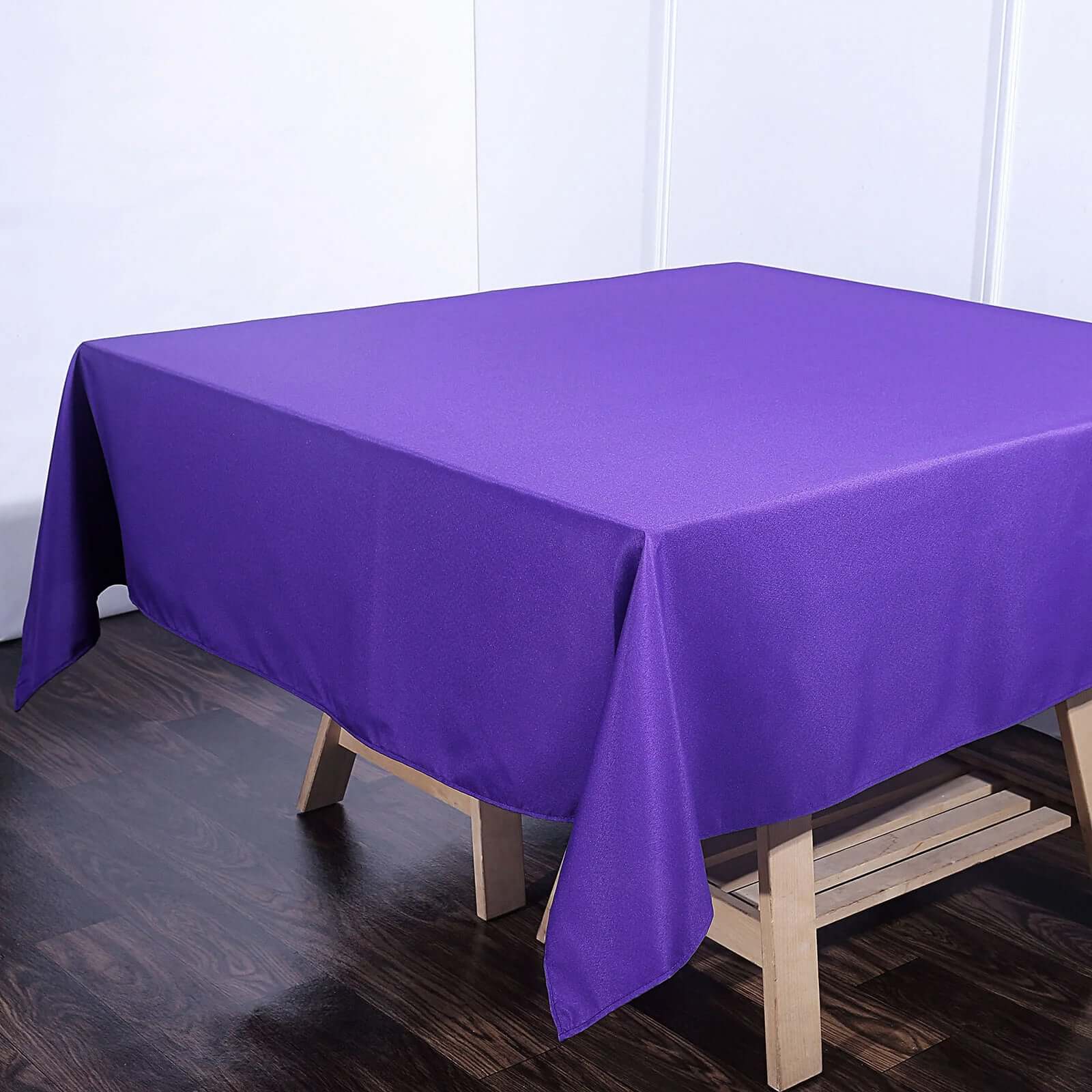Polyester Square 70x70 Tablecloth Purple - Wrinkle-Resistant & Durable Table Cover