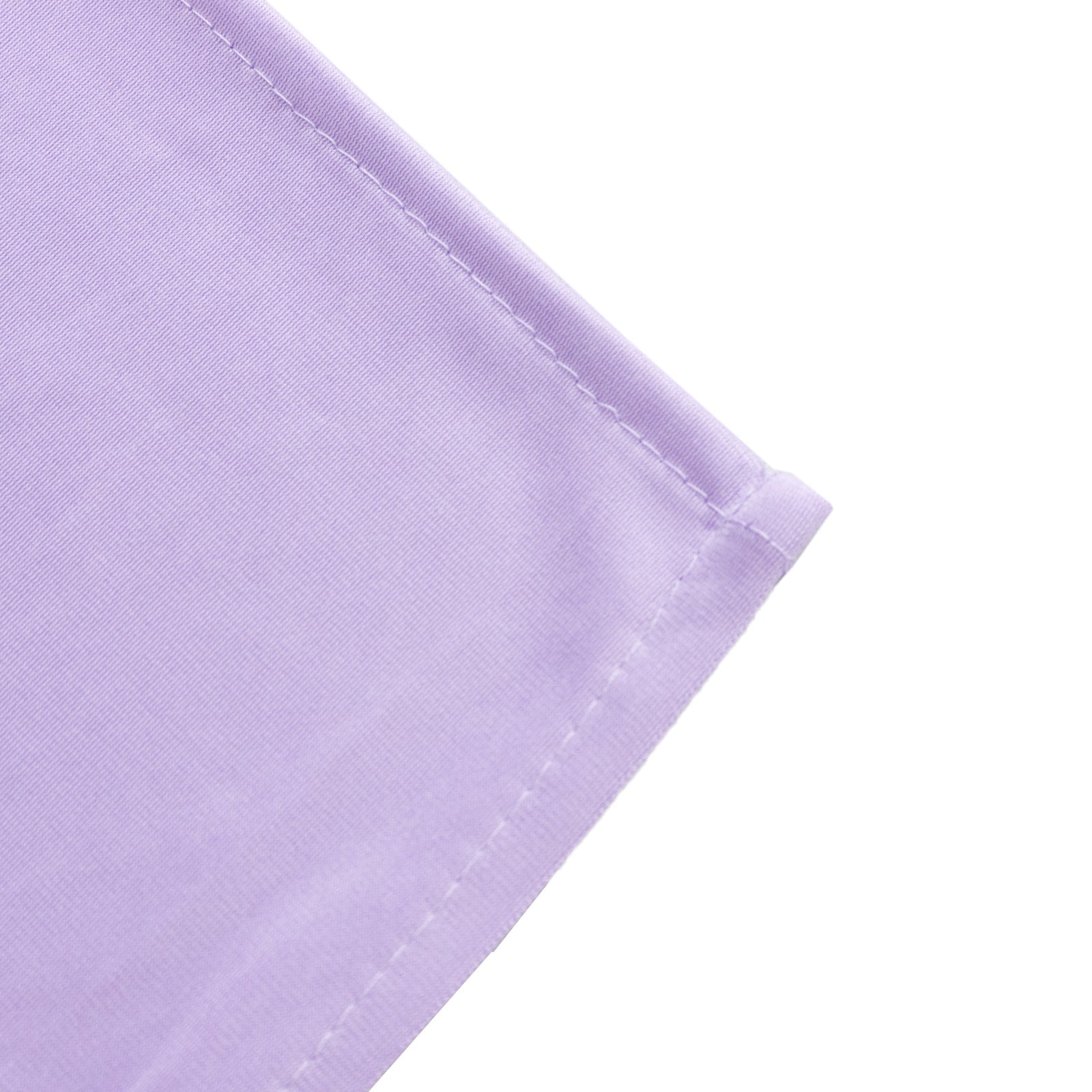 Premium Scuba Rectangular 60x102 Tablecloth Lavender Lilac - Wrinkle Free & Stain Resistant Table Cover