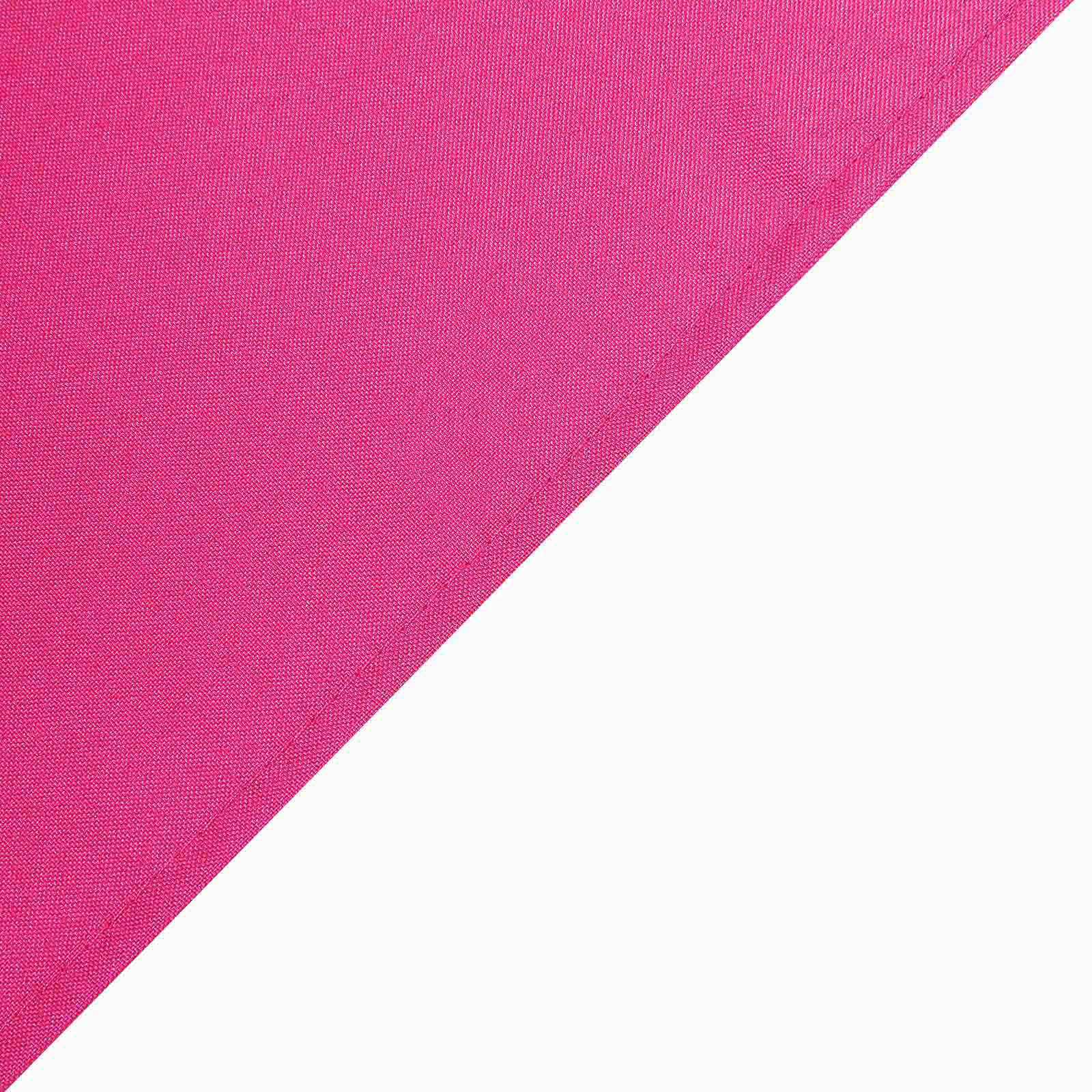 Polyester Square 70x70 Tablecloth Fuchsia - Wrinkle-Resistant & Durable Table Cover