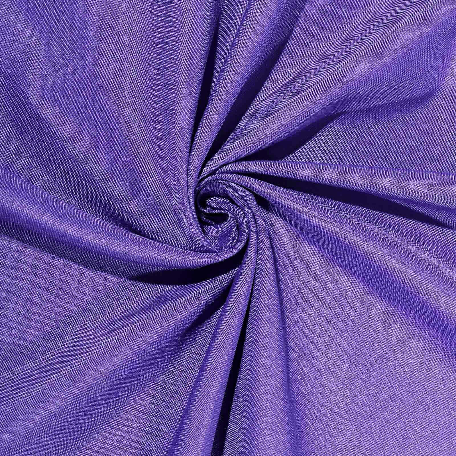 Polyester Square 90x90 Tablecloth Purple - Wrinkle-Resistant & Durable Table Cover