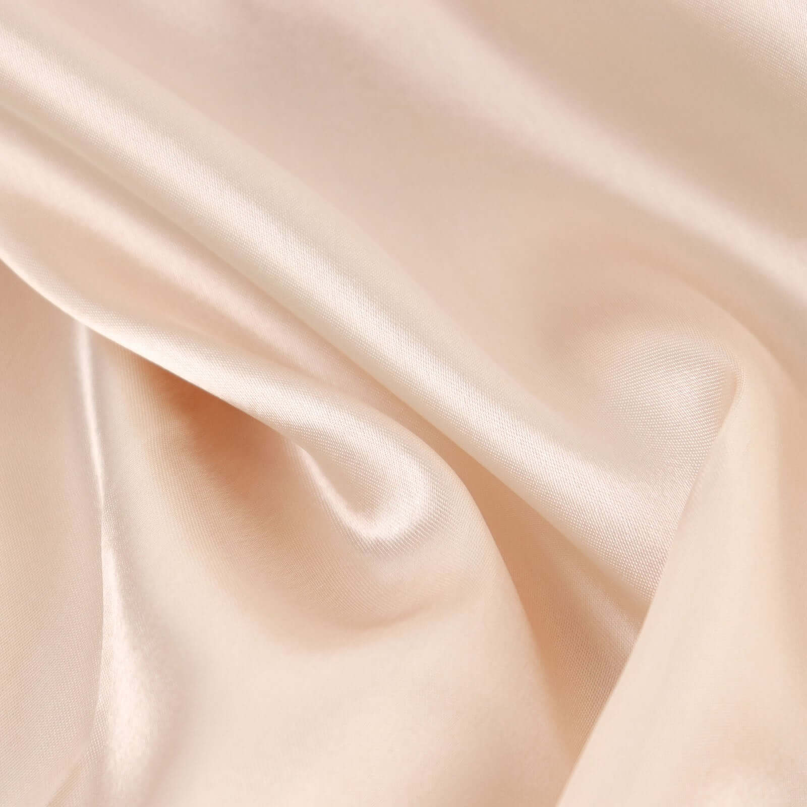 10 Yards x 54 Beige Satin Fabric Bolt