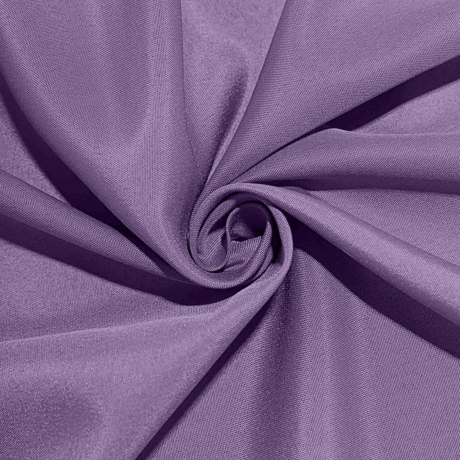 5 Pack Polyester 20x20 Napkins Violet Amethyst - Wrinkle Resistant & Easy Care Cloth Napkins