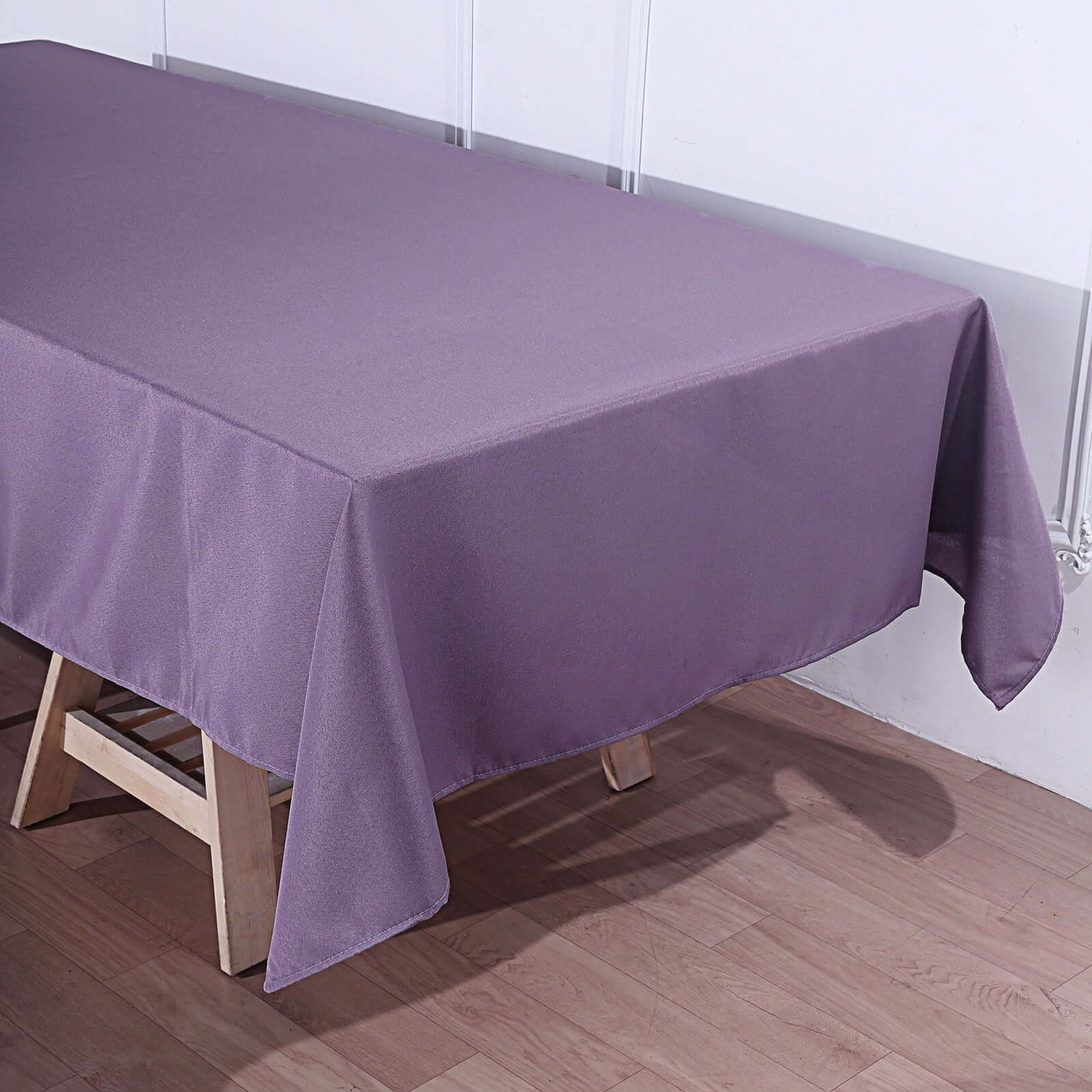 Polyester 60x102 Rectangle Tablecloth Violet Amethyst - Durable and Stylish Table Cover