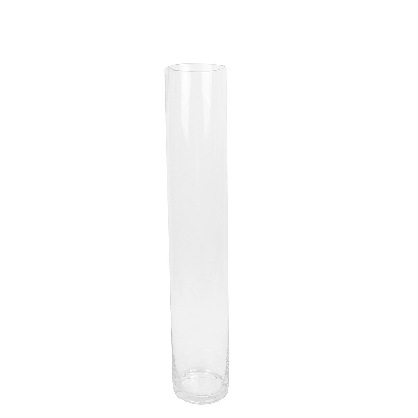 2-Pack Glass Flower Vases Cylinder Design Heavy Duty Clear - Stylish Centerpieces for Weddings 28