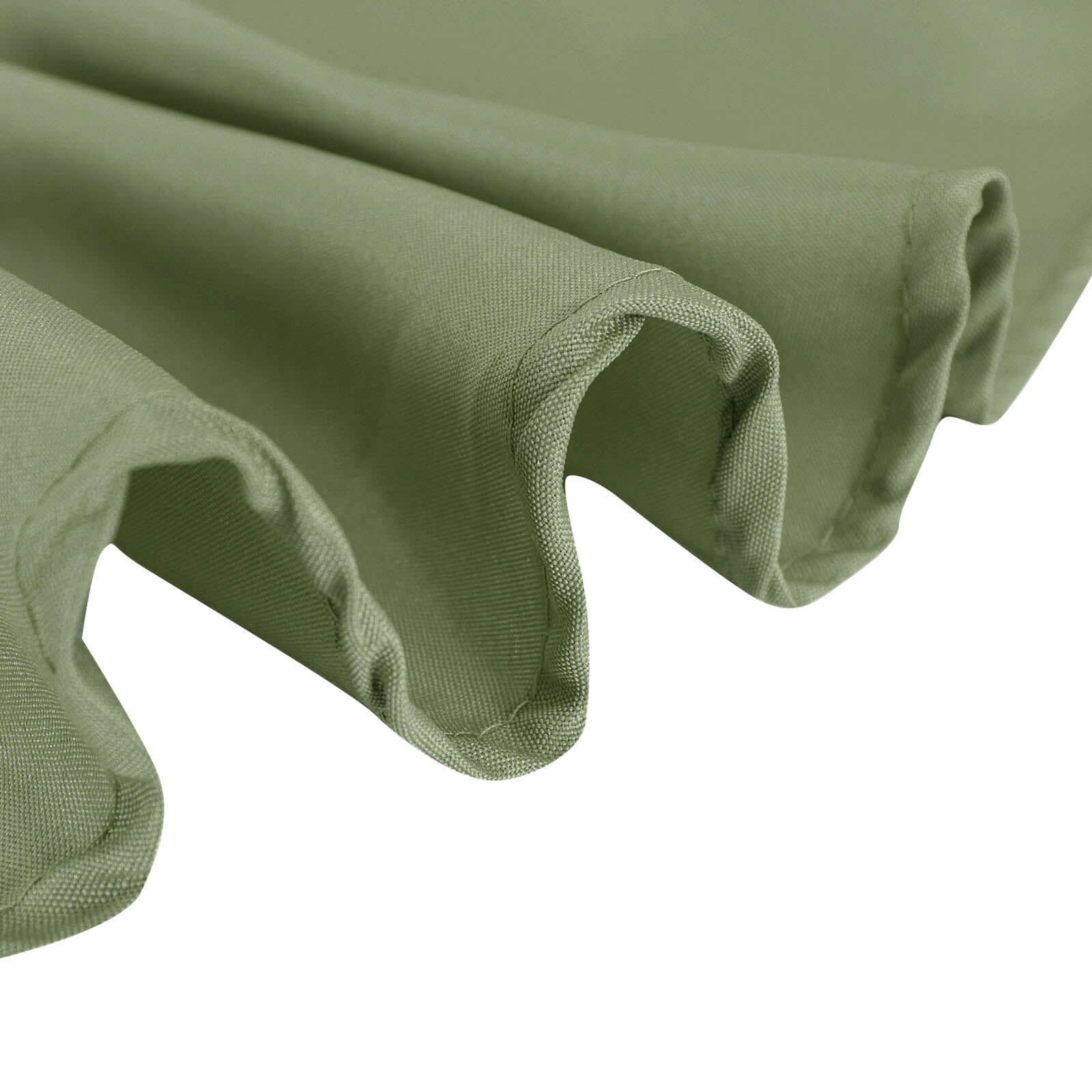 Polyester 70x70 Table Overlay Square Tablecloth Dusty Sage Green - Wrinkle-Resistant & Durable Table Cover