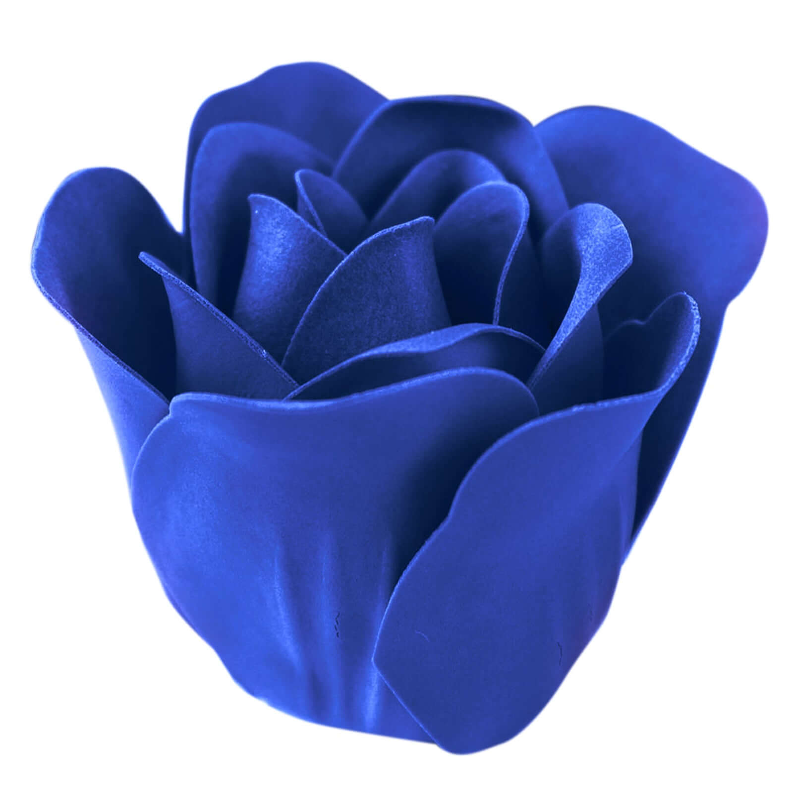 4 Pack 24 Pcs Royal Blue Scented Rose Soap Heart Shaped Party Favors With Gift Boxes And Ribbon