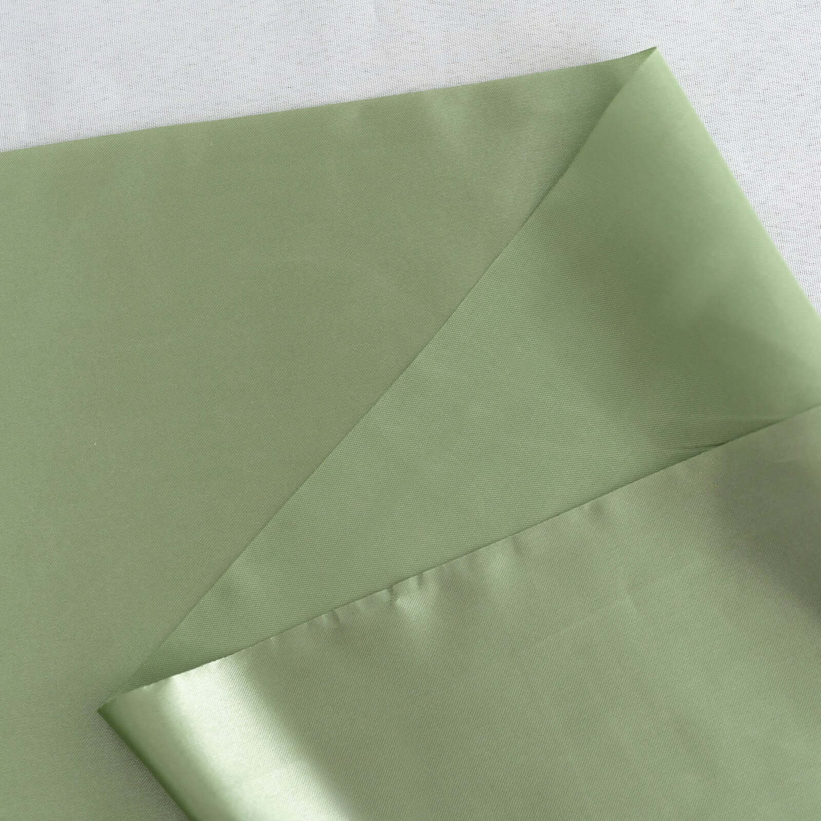 12x10 Yards Sage Green Satin Fabric Bolt, DIY Craft Wholesale Fabric
