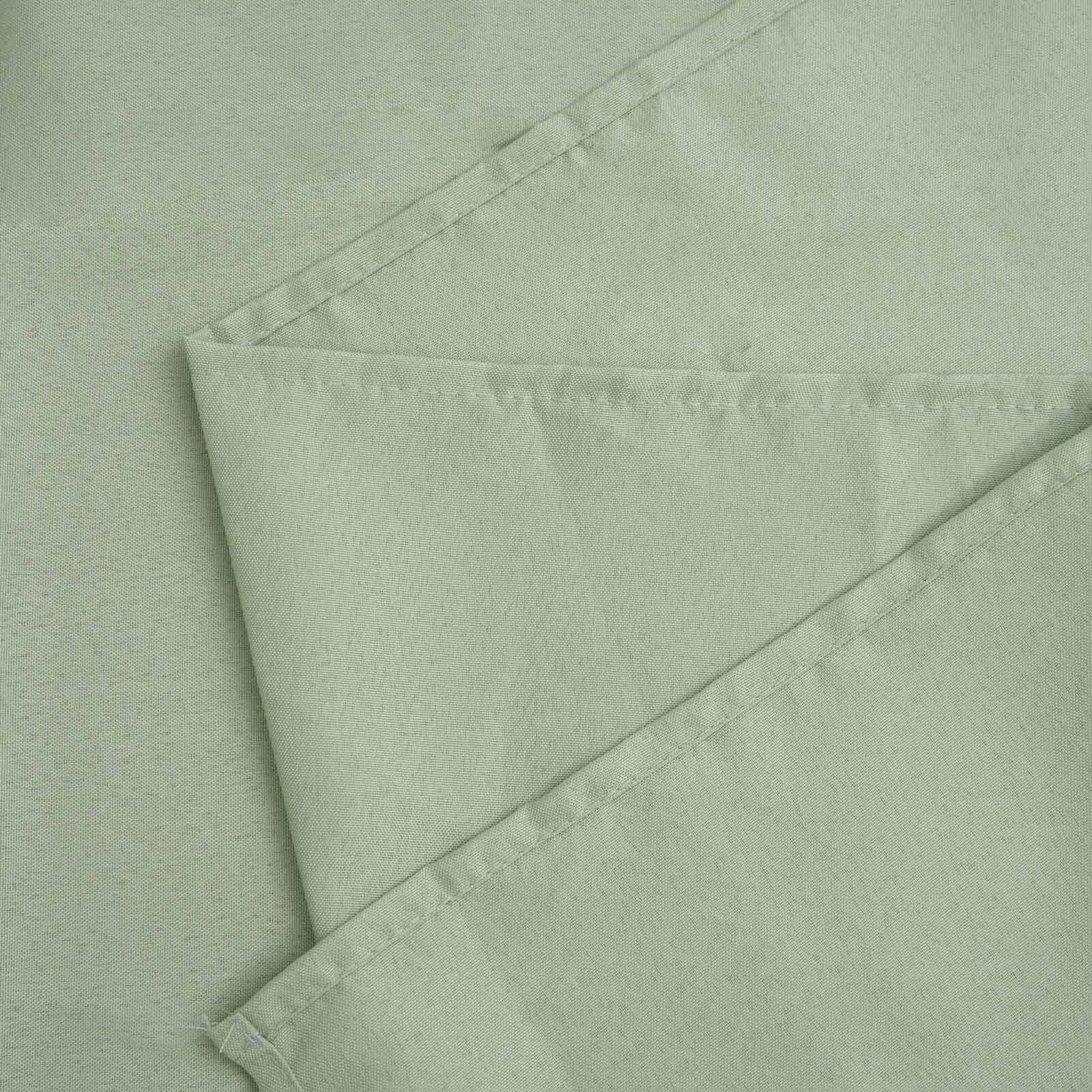 Polyester Square 90x90 Tablecloth Sage Green - Wrinkle-Resistant & Durable Table Cover