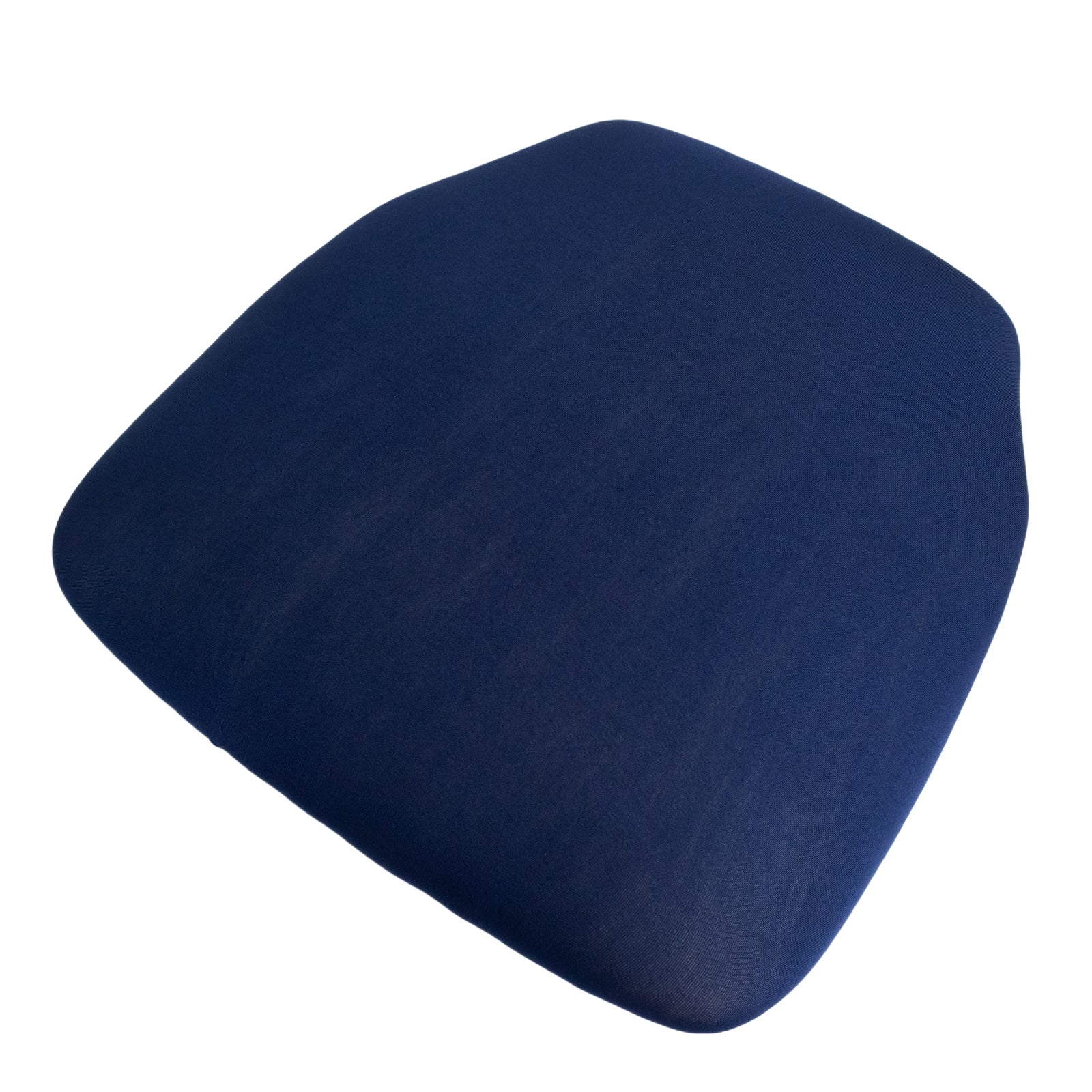 5 Pack Spandex Seat Pad Slipcovers for Chiavari Chairs Navy Blue - Washable Stretch Fitted Design for Dining Chairs