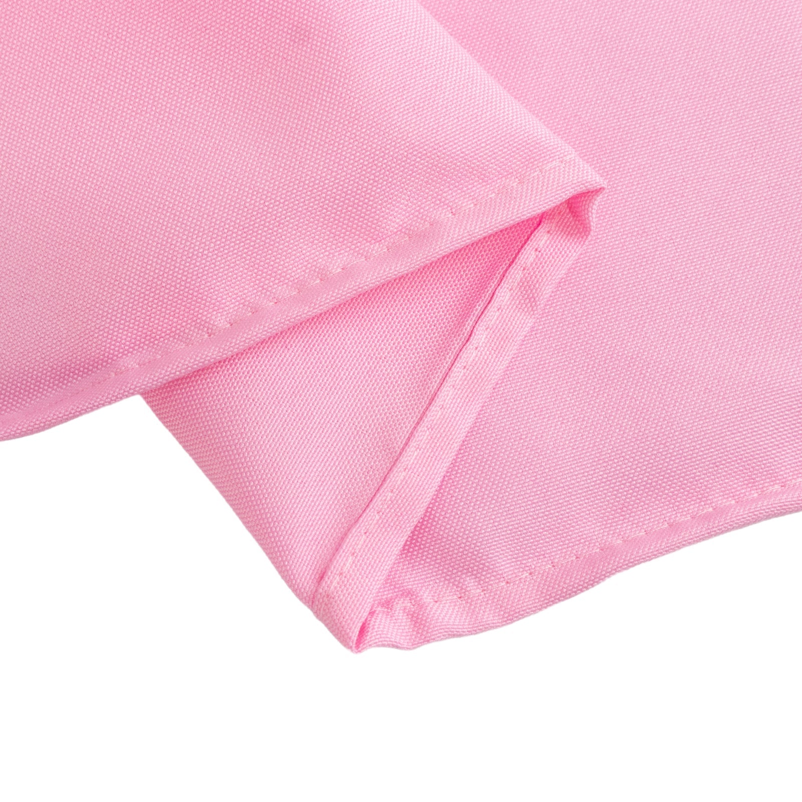 Premium Polyester 54x54 Square Tablecloth Pink - Stain and Wrinkle-Resistant 220GSM Table Cover