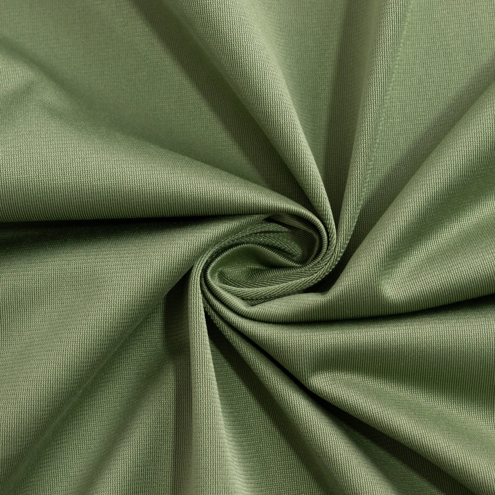 Premium Scuba Round 90 Tablecloth Dusty Sage Green - Wrinkle Free & Stain Resistant Table Cover