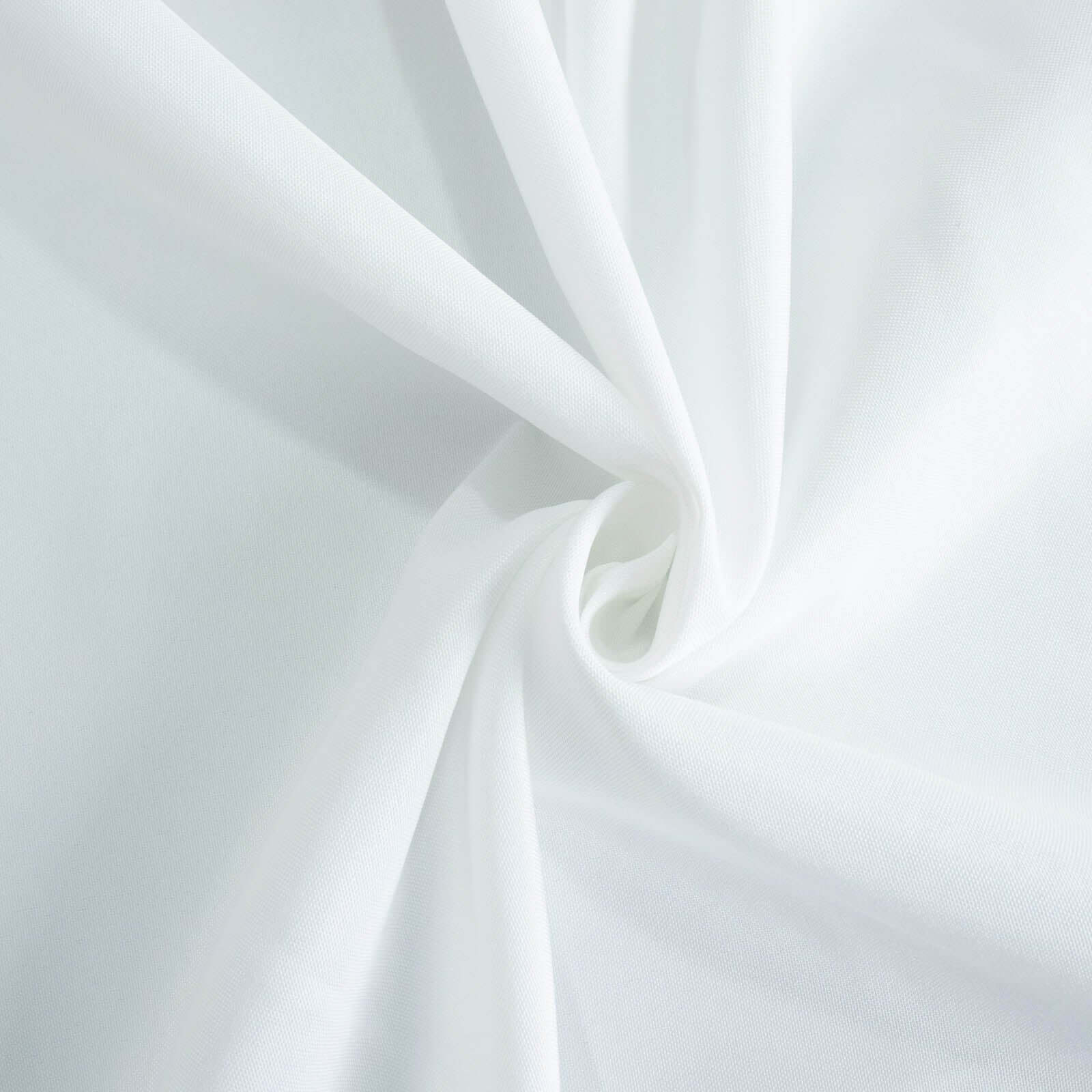 Premium Polyester 54x96 Rectangle Tablecloth White - Durable 220GSM Stain-Resistant Fabric for Weddings & Events