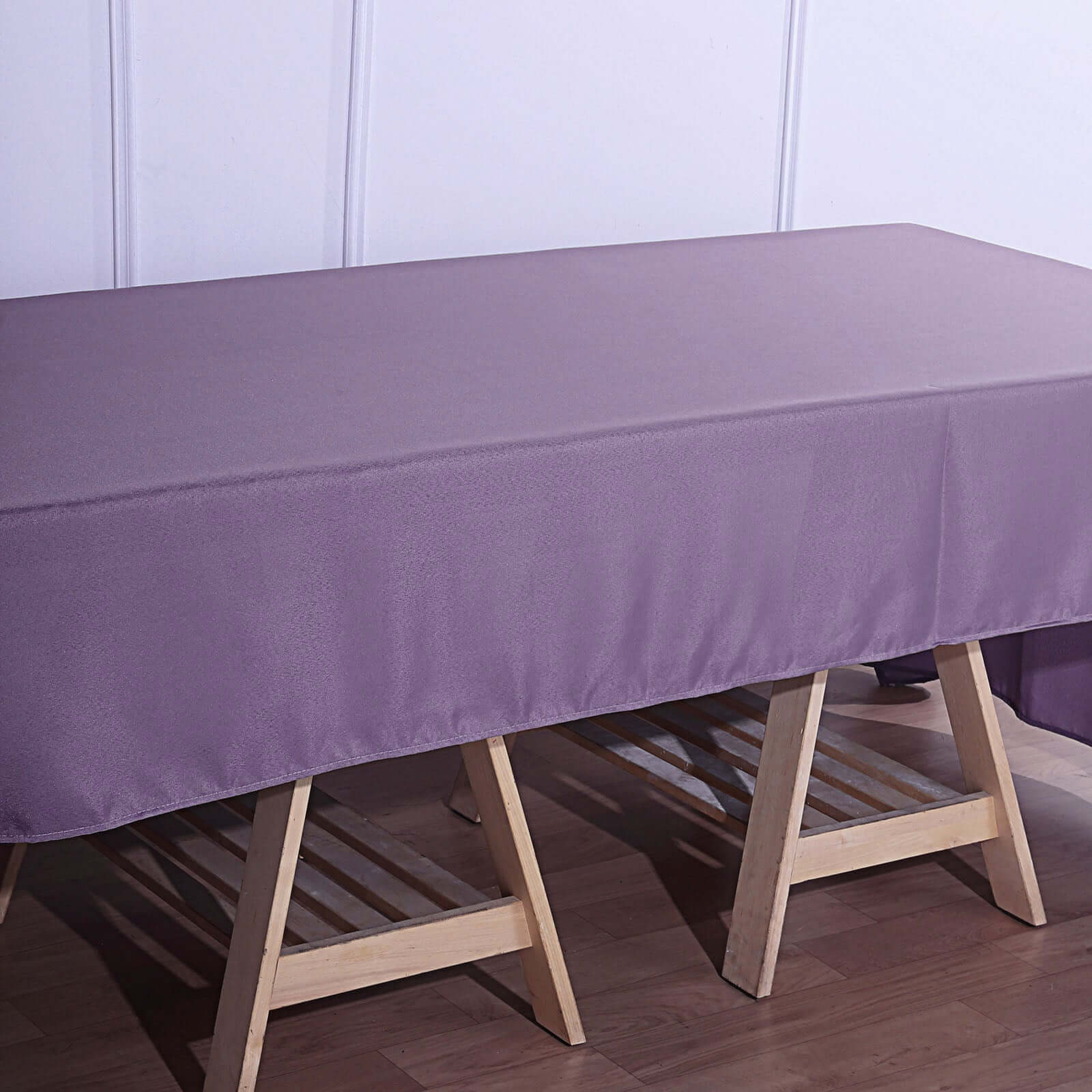 Polyester 72x120 Rectangle Tablecloth Violet Amethyst - Durable and Stylish Table Cover