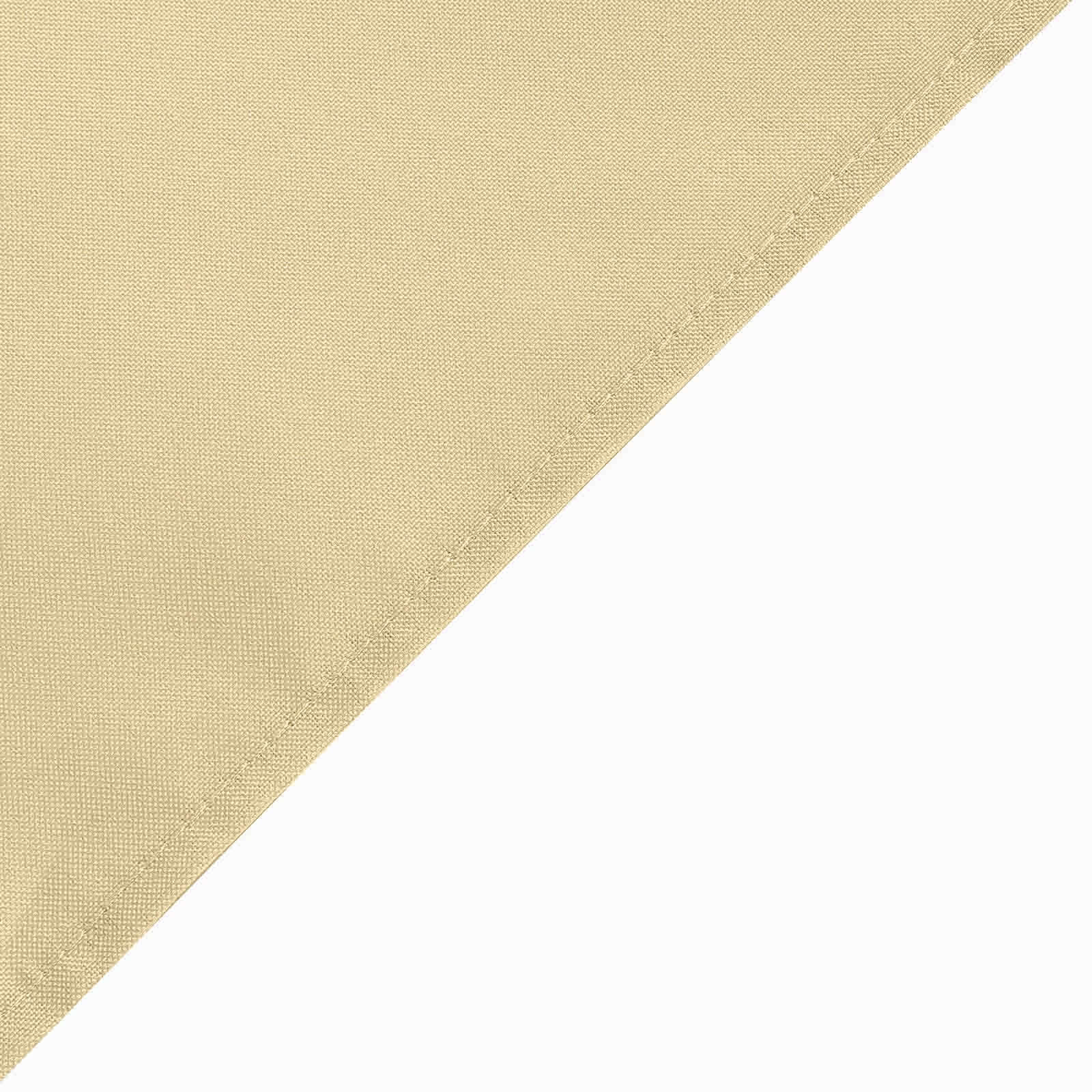 Polyester Square 70x70 Tablecloth Champagne - Wrinkle-Resistant & Durable Table Cover