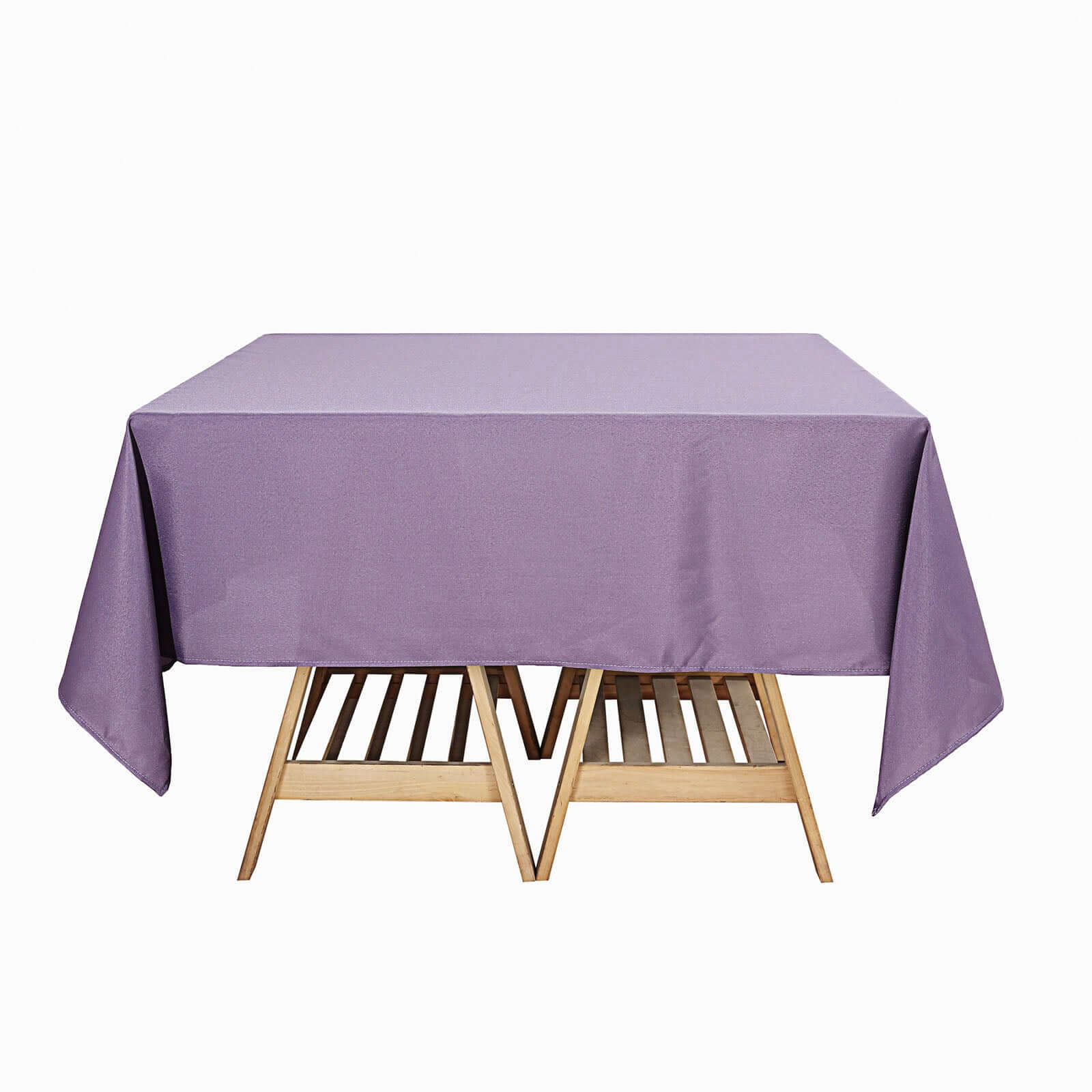 Polyester Square 70x70 Tablecloth Violet Amethyst - Wrinkle-Resistant & Durable Table Cover