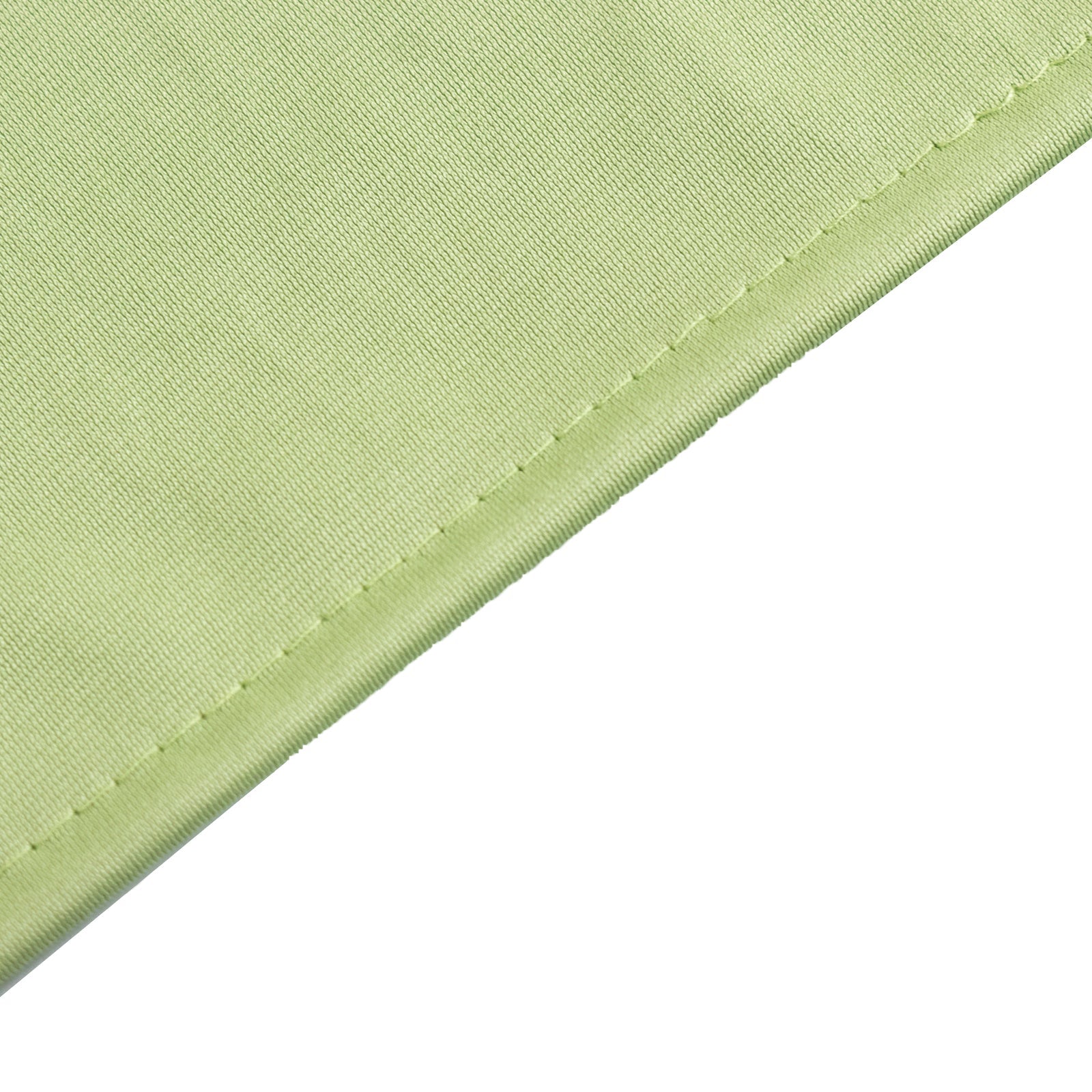 Premium Scuba Round 90 Tablecloth Sage Green - Wrinkle Free & Stain Resistant Table Cover