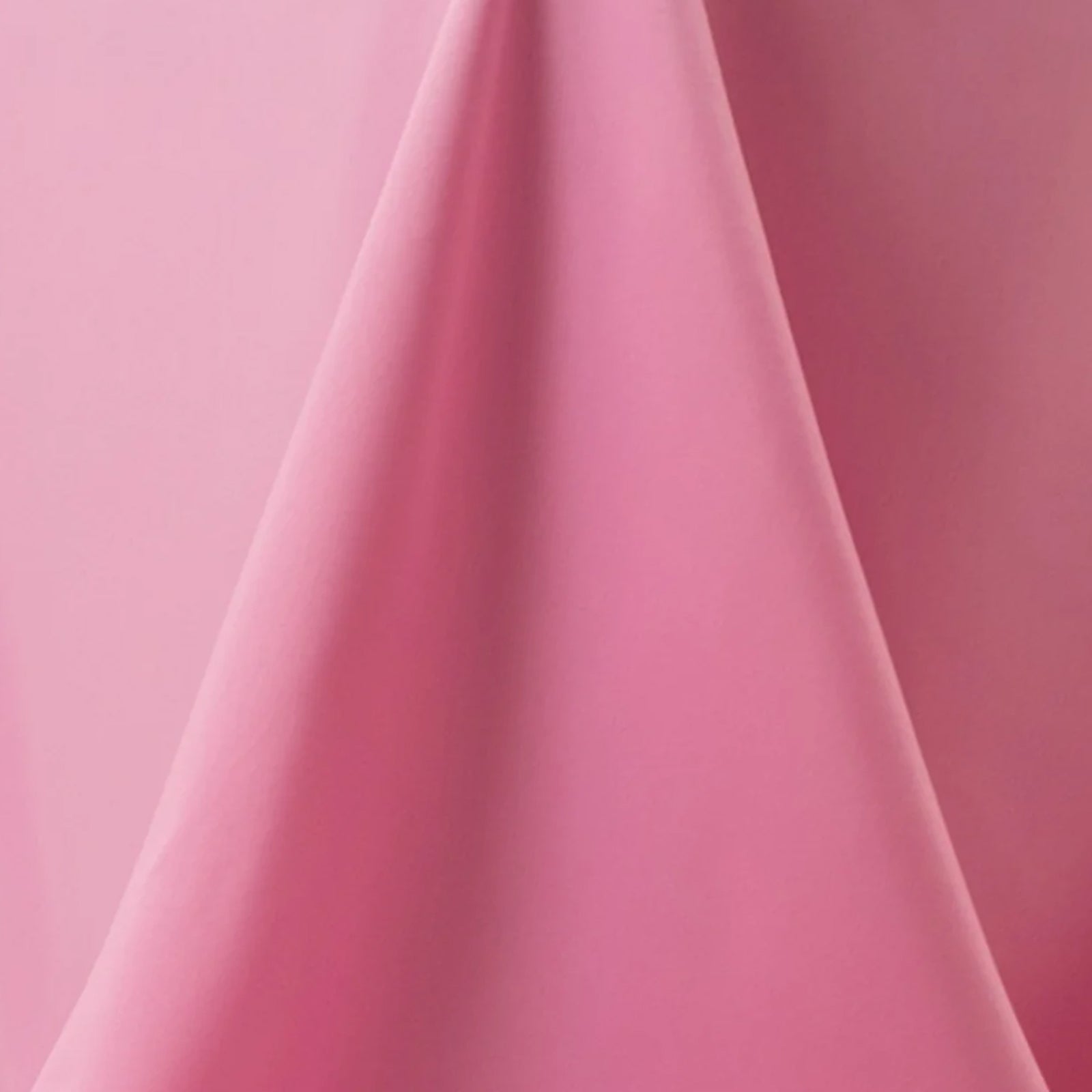 Premium Polyester 90 Round Tablecloth Pink - Stain and Wrinkle-Resistant Design with 220GSM Thickness Table Cover