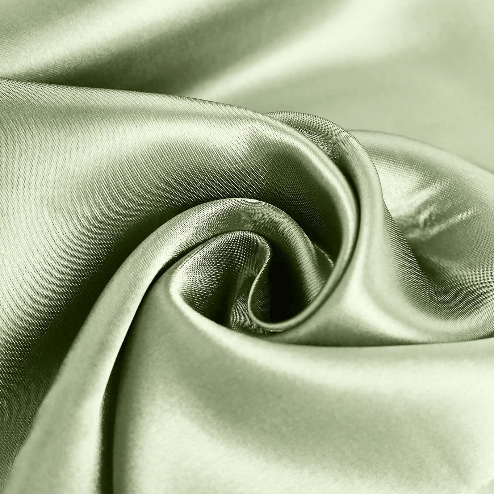 12x10yd Dusty Sage Green Satin Fabric Bolt, DIY Craft Wholesale Fabric