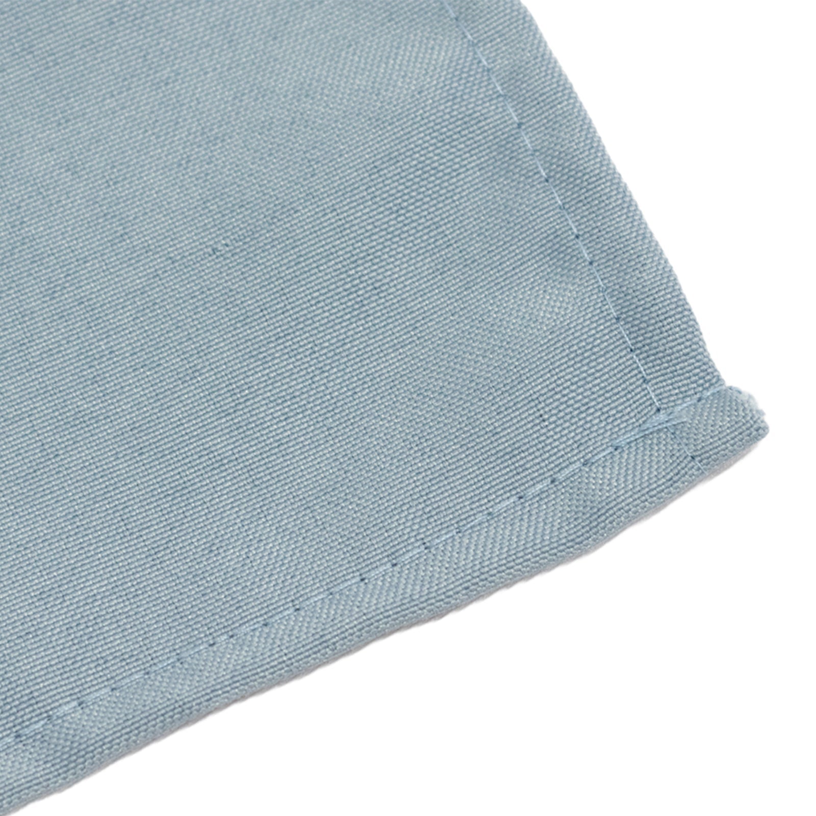 Premium Polyester 54x54 Table Overlay Square Tablecloth Dusty Blue - Stain and Wrinkle-Resistant 220GSM Table Topper