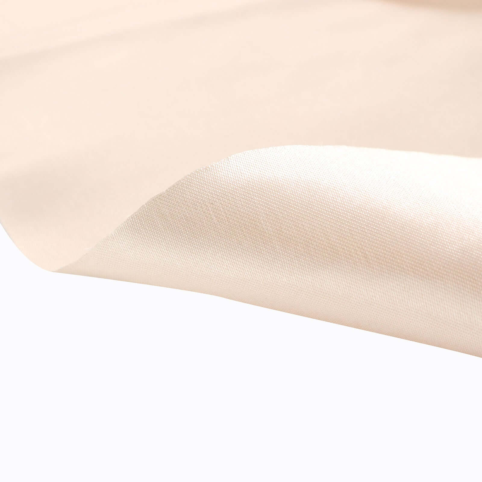 10 Yards x 54 Beige Satin Fabric Bolt