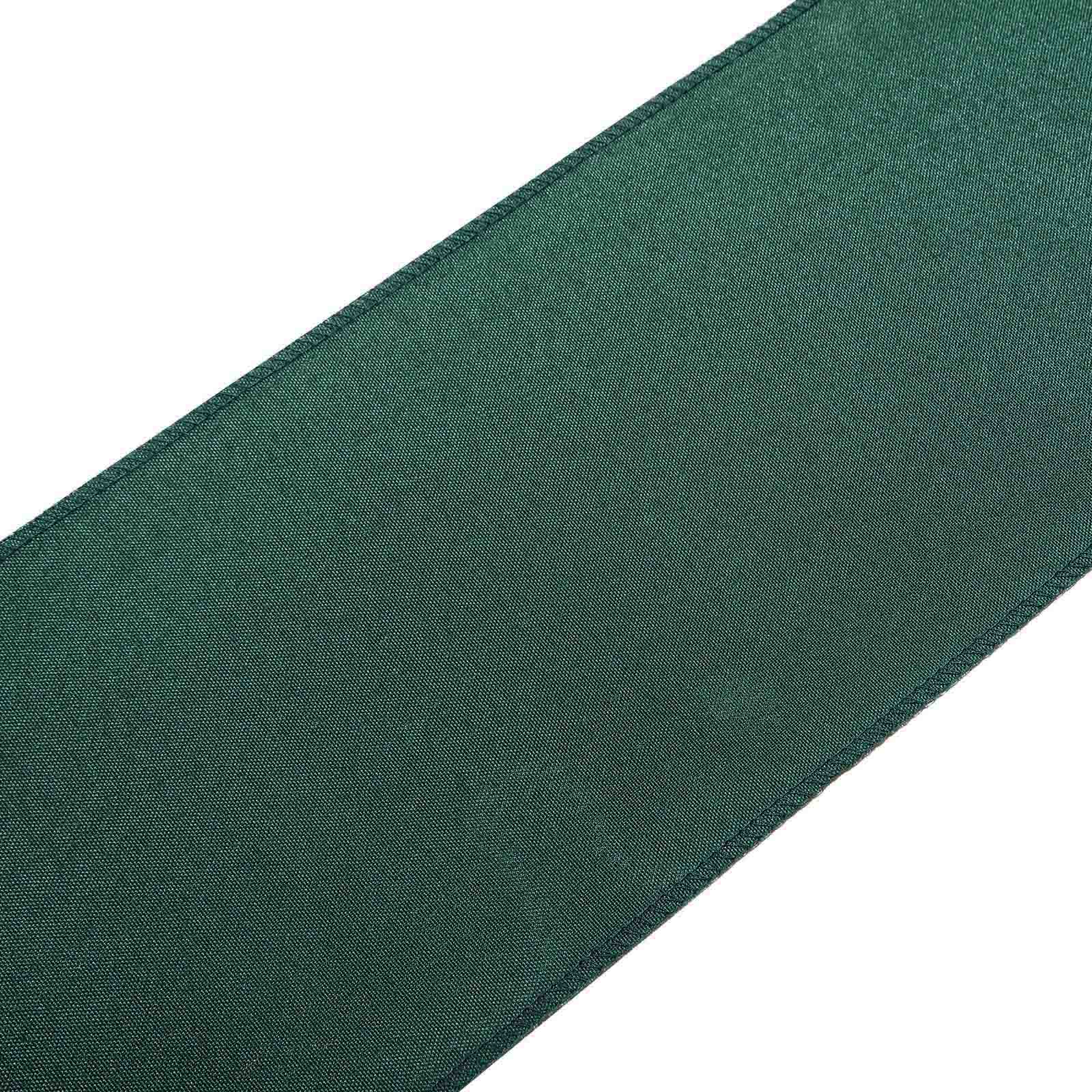 5 Pack Polyester Chair Sashes Hunter Emerald Green 6x108