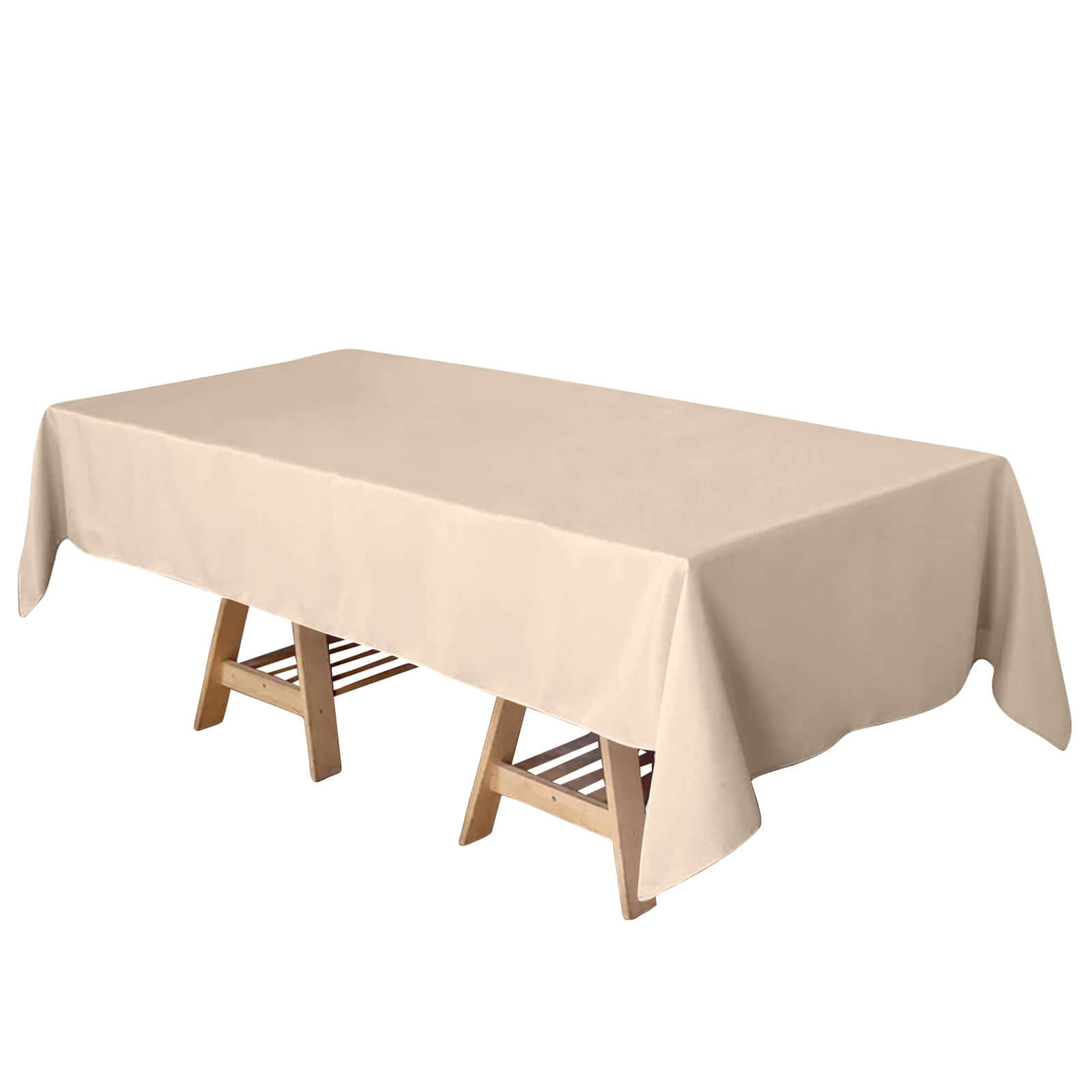 Polyester 60x102 Rectangle Tablecloth Nude - Durable and Stylish Table Cover